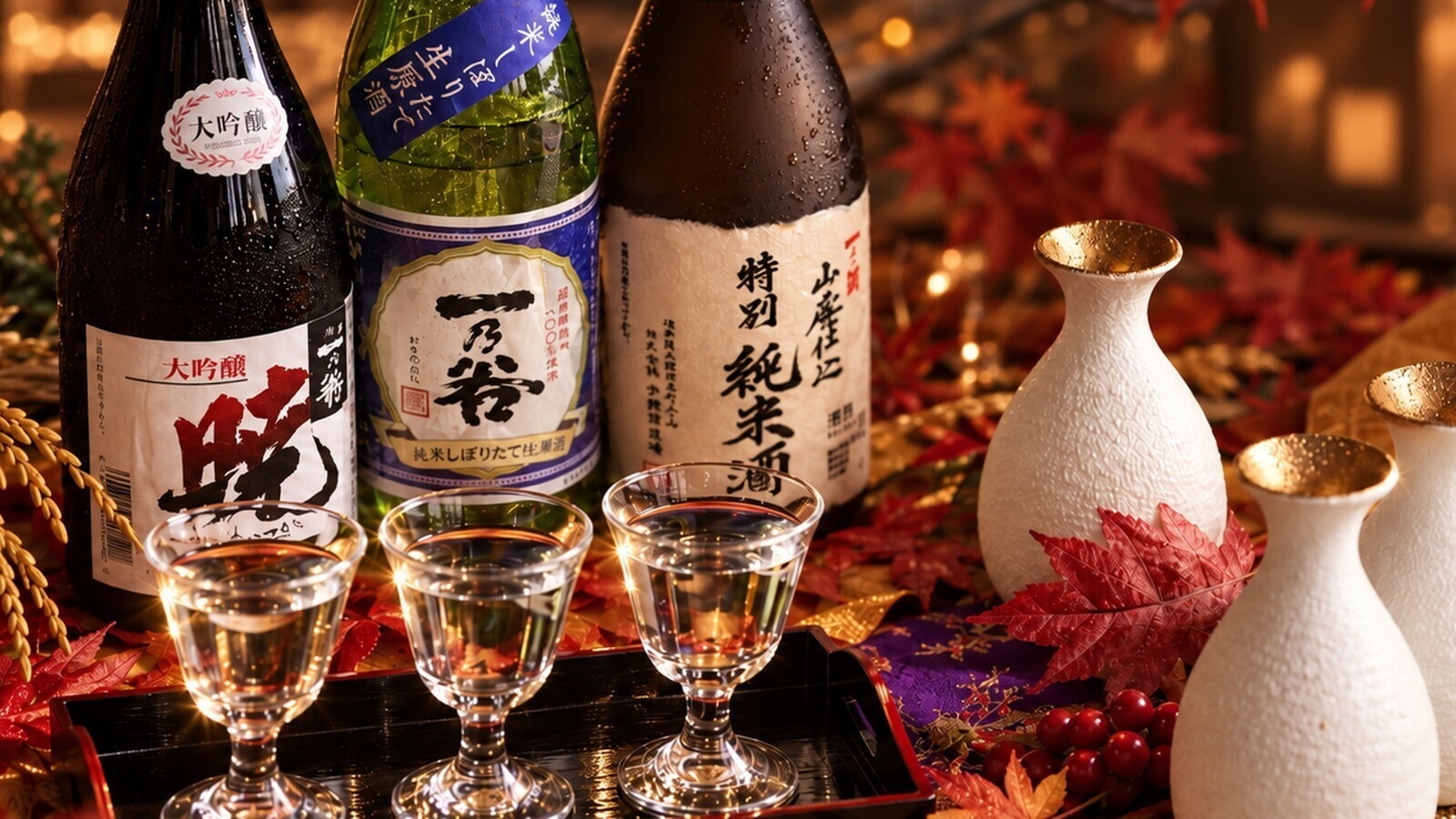 【11/20限定　「宇野酒造」を訪ねる酒と美食の旅】日本酒ペアリングプラン／2食付□