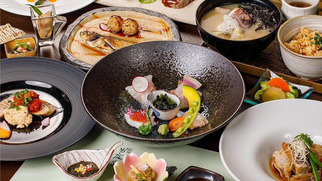 (鯛まつり)旬の真鯛料理＆名物石焼を和風コース料理で堪能♪