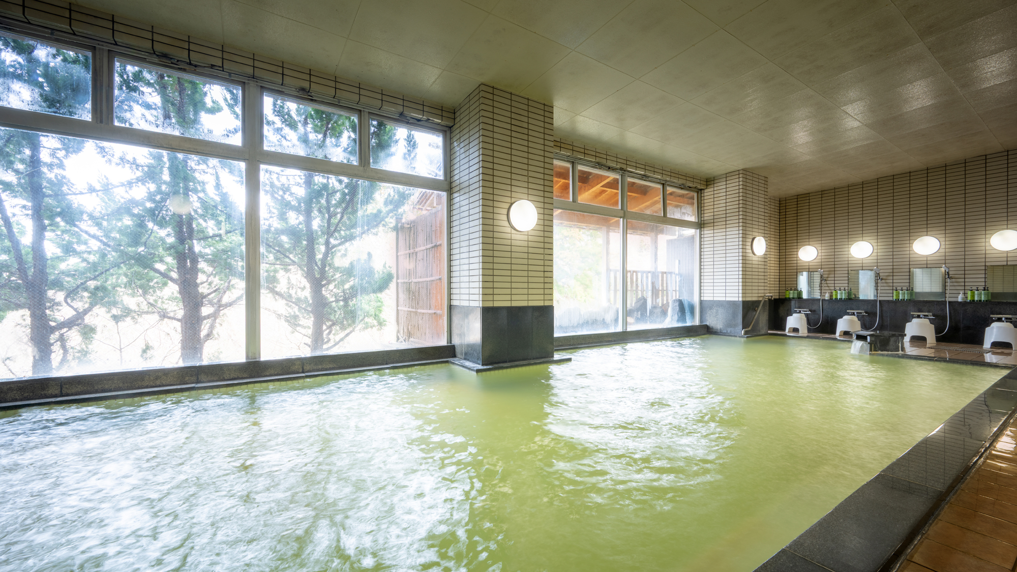 【姉妹館湯めぐり(有料)徒歩3分】セイコーグランドホテル大浴場