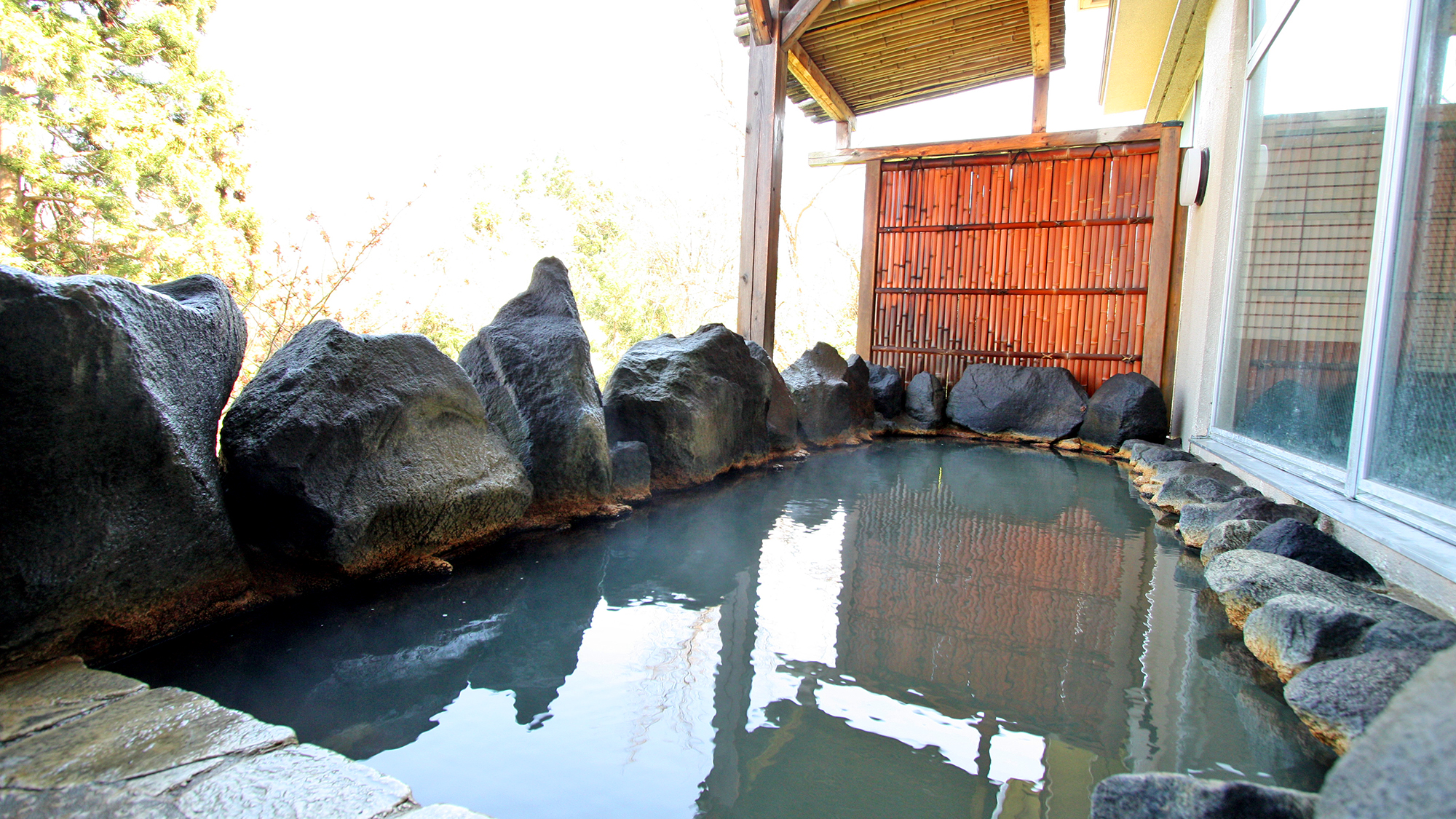 【姉妹館湯めぐり(有料)徒歩3分】セイコーグランドホテル露天風呂