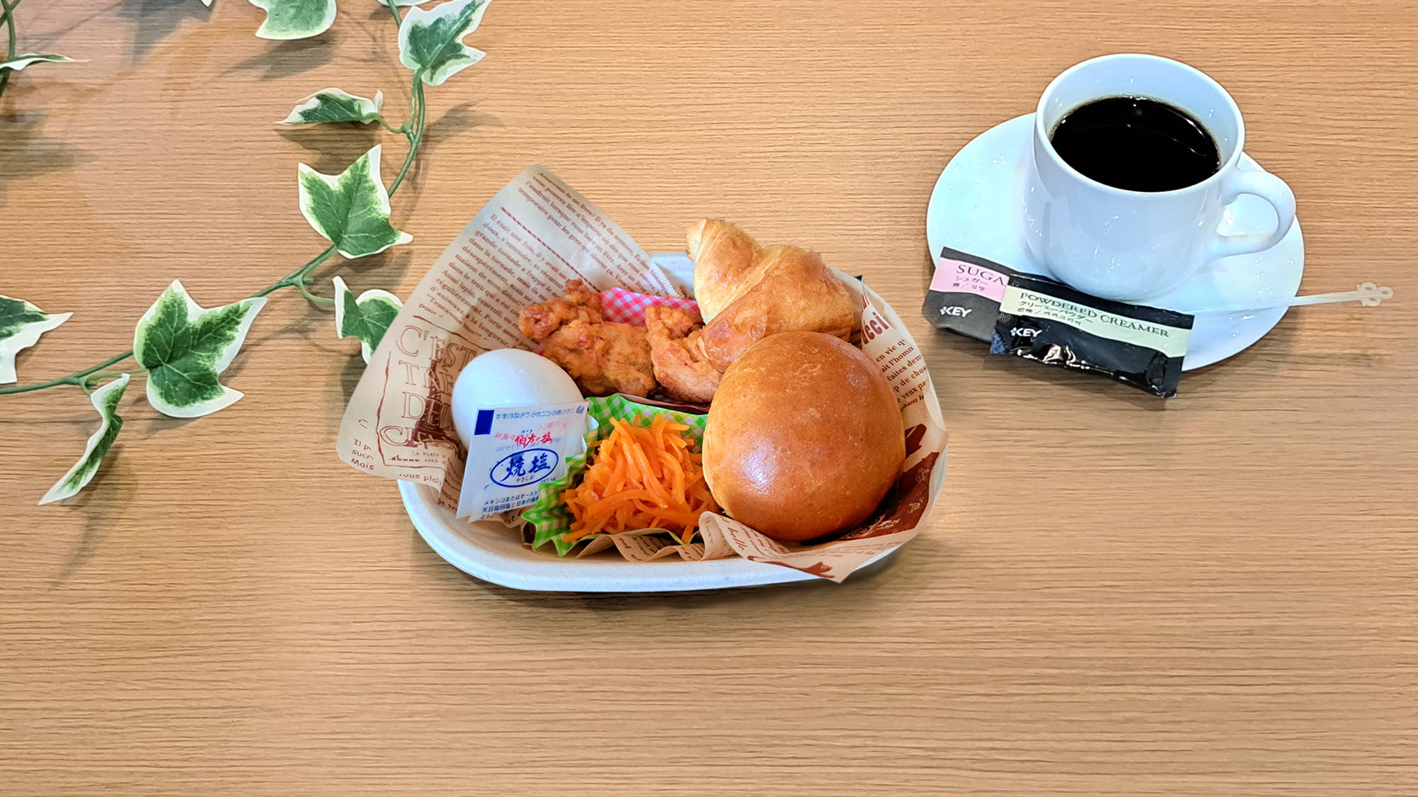 軽朝食「パンBOX」