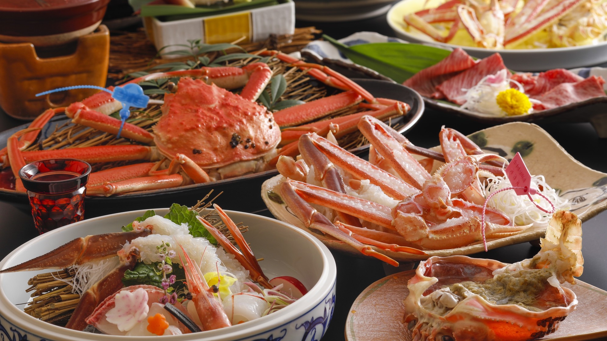 【旬物松葉かに1.5匹付き】日本海産「松葉かに」をゆでかに丸々1匹◆活ガニの花咲くお刺身もご用意！