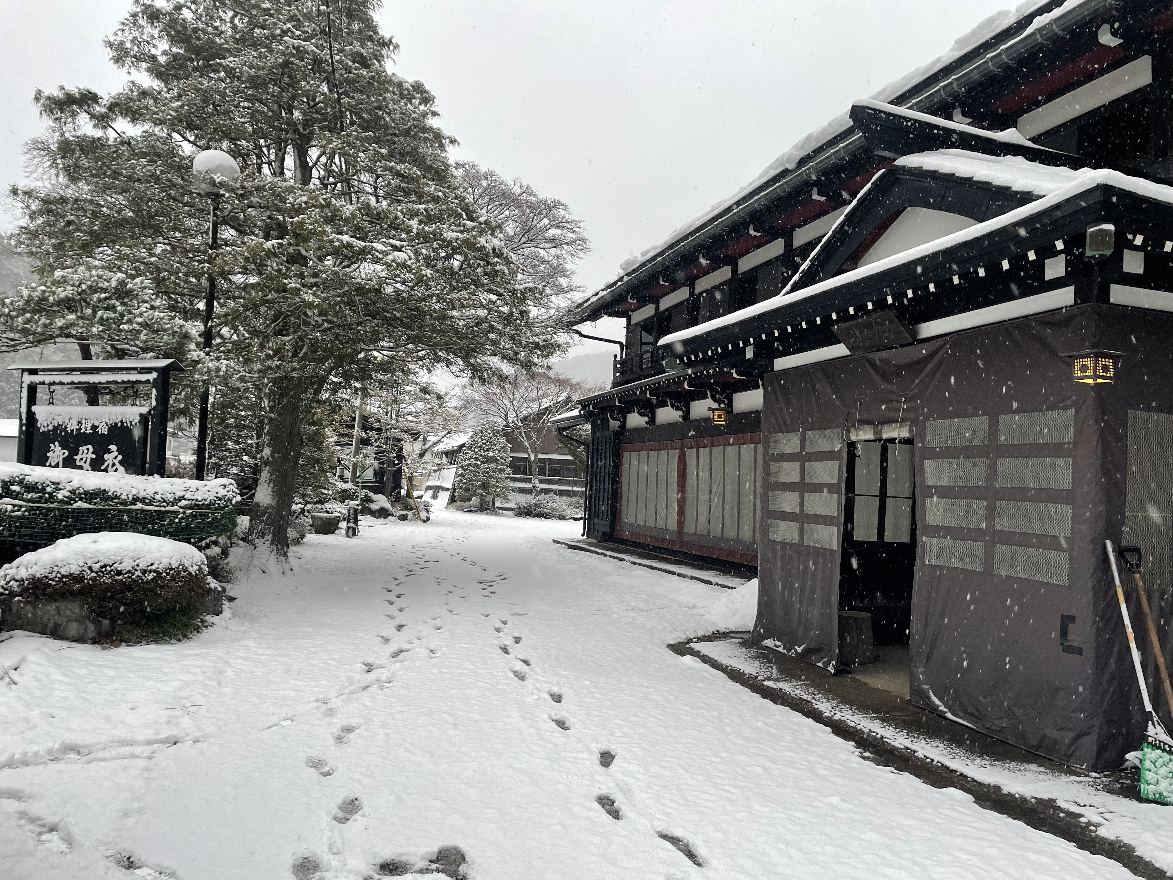 雪景色（外観）