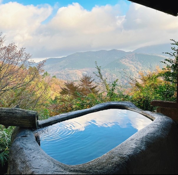 箱根は山も温泉も湖も楽しさがぎっしり詰まった宝箱。貸し切り絶景露天 石風呂 はいぃ気持ち！☆現金特価