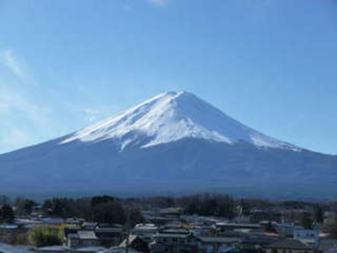 2013年元旦の富士山