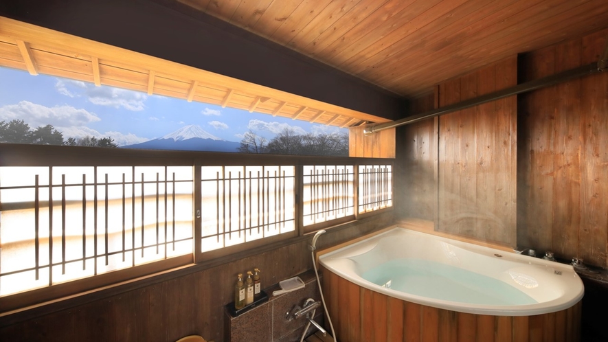 【◇富士山側◇】露天風呂付き和室