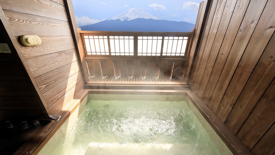 【◇富士山側◇】露天風呂付き大部屋客室