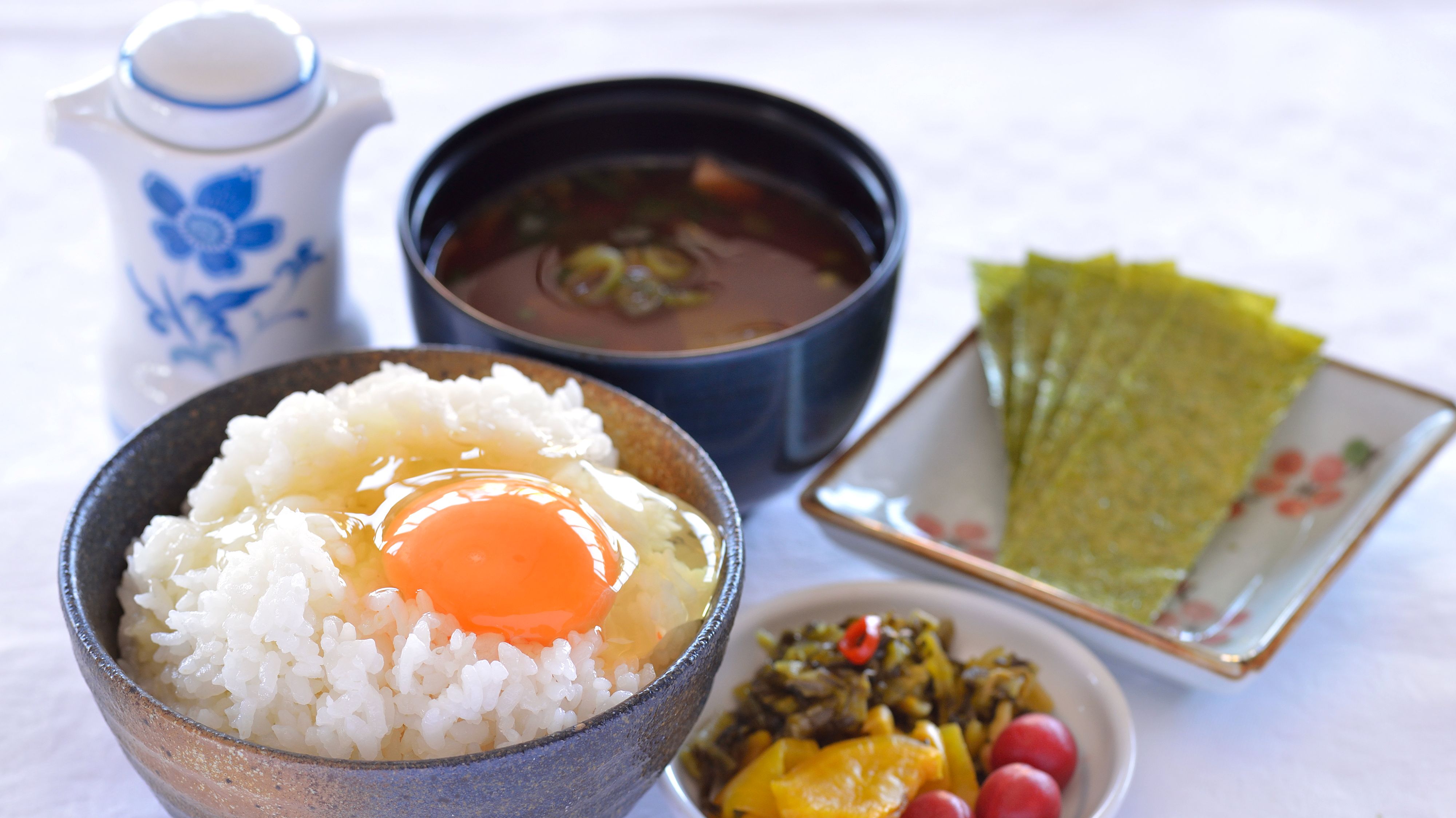 ●たまごかけ朝食：３００円