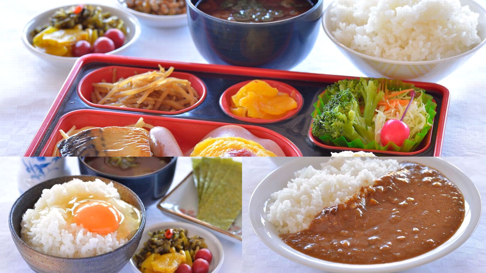 グリーンホテルの朝食は、このご時世なんと４００円～！　気軽に食べれますね^^