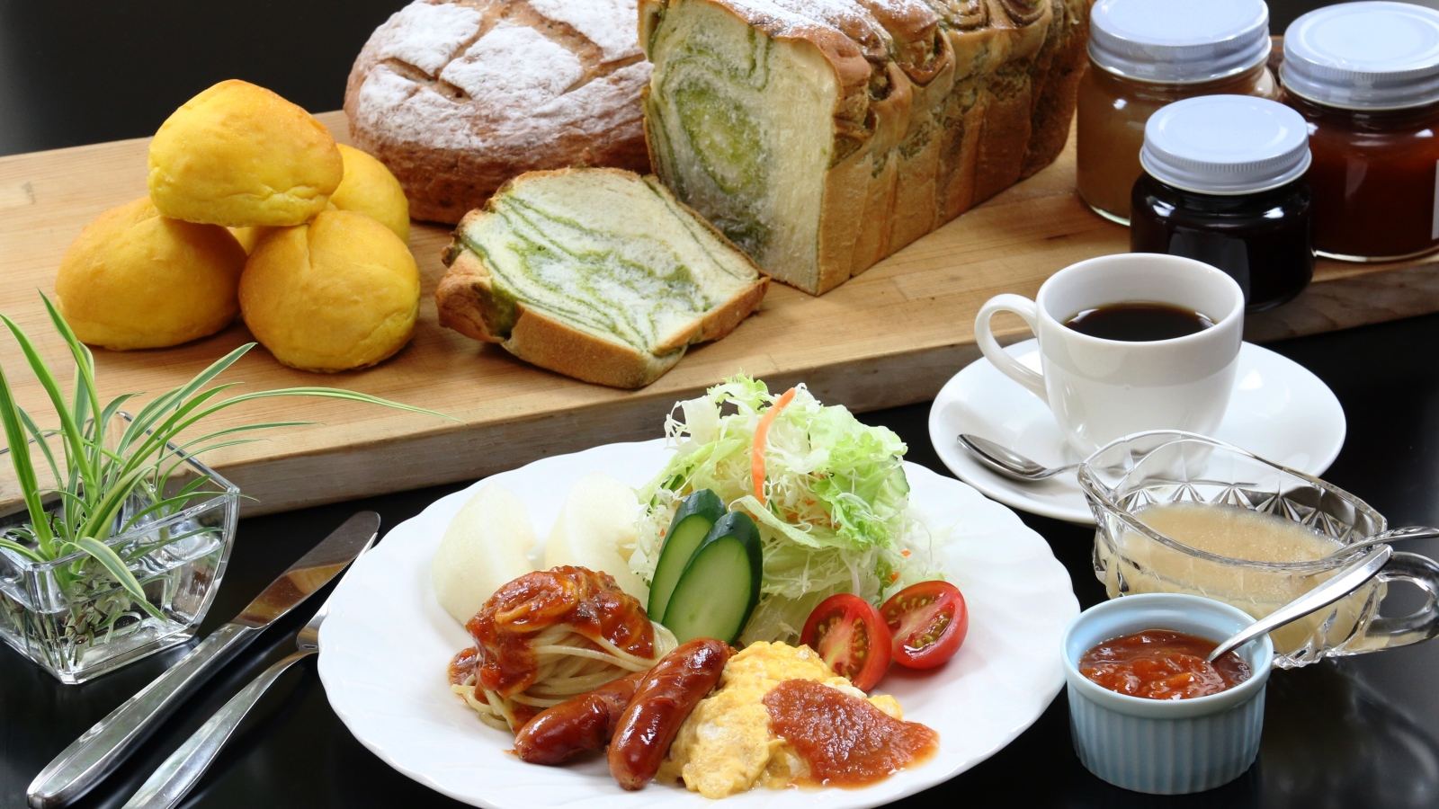 朝食全体