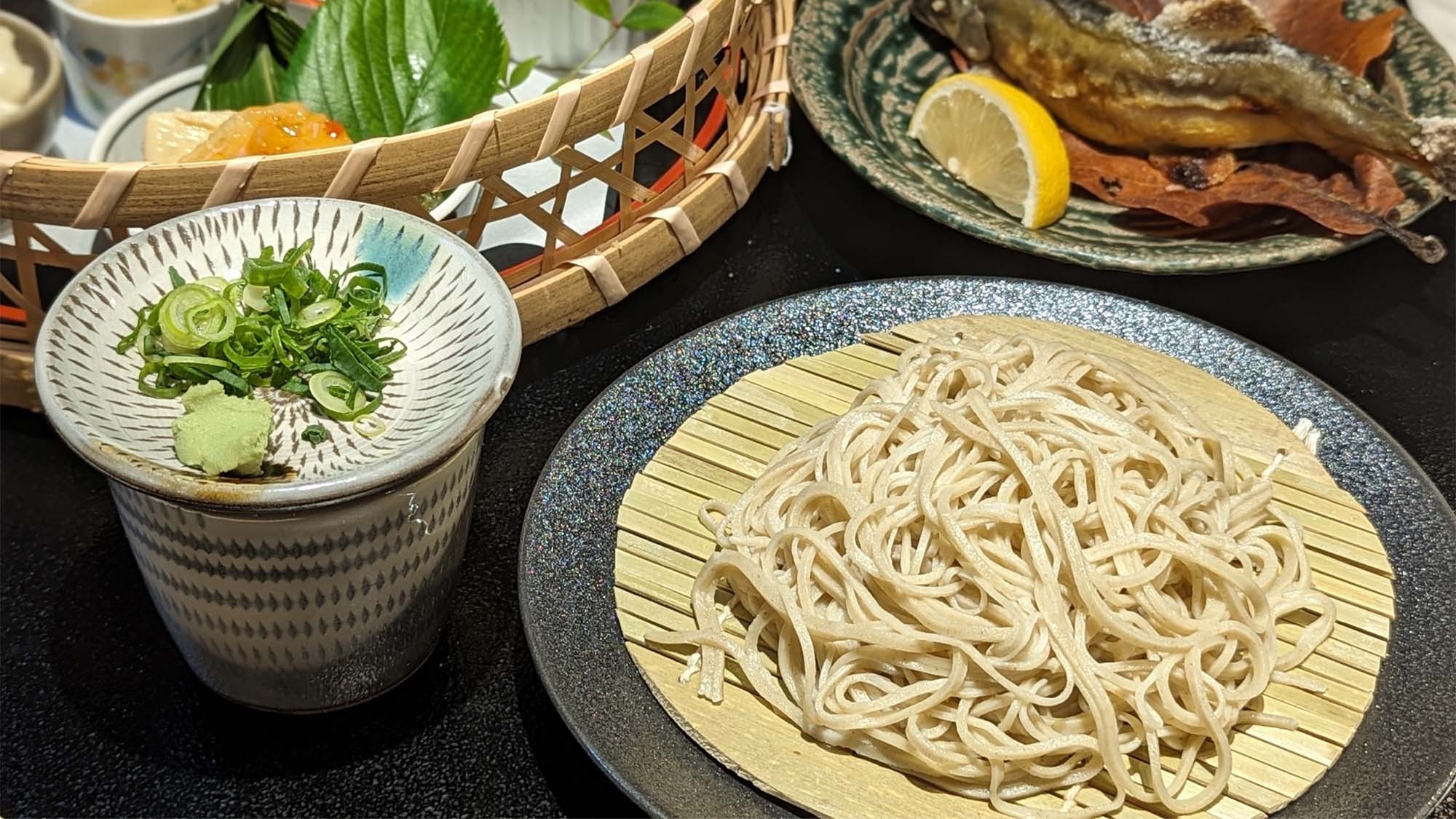 【直前割】お気軽蕎麦付きミニ会席膳夕食！1泊2食付きプラン