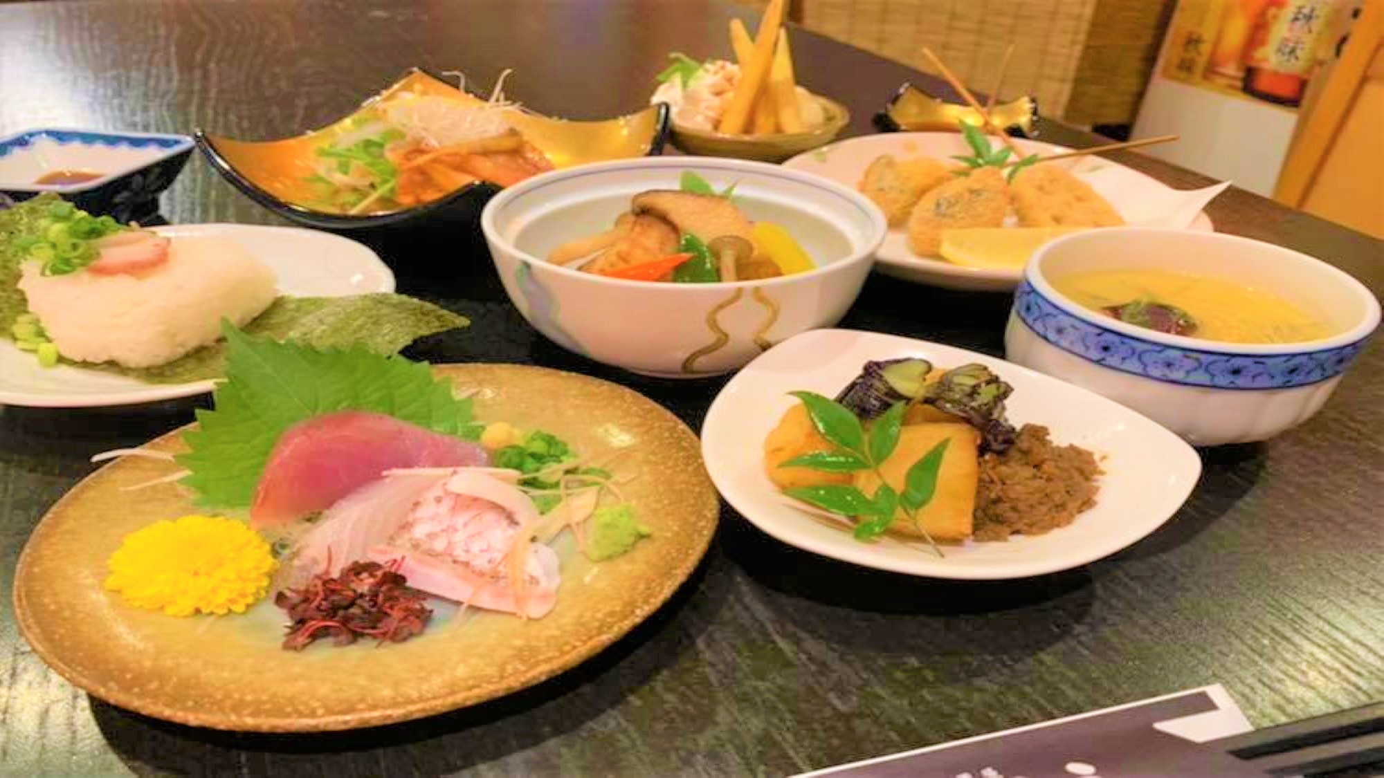 食事券付きプラン提携店舗の料理イメージ【ありがとう】