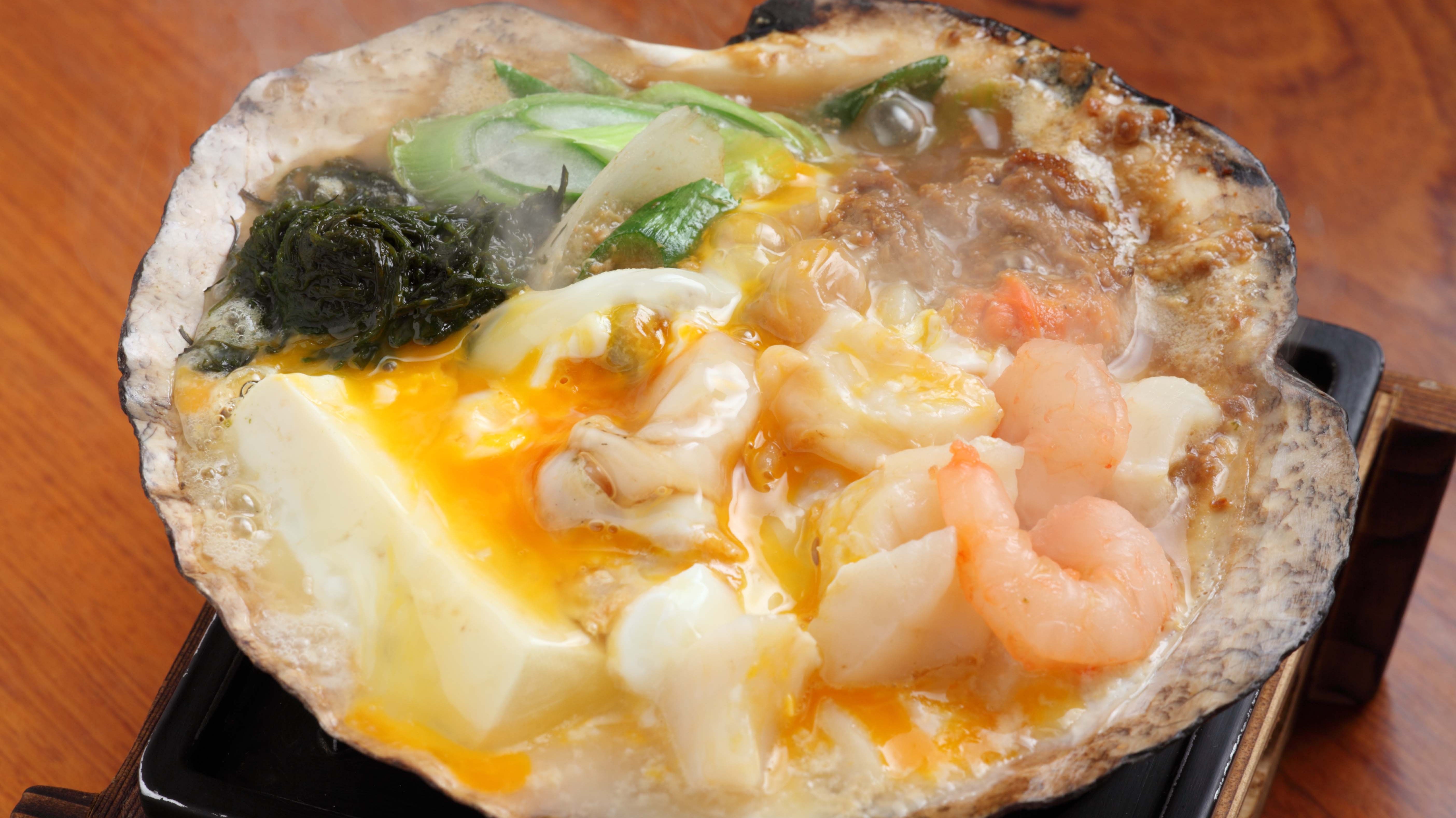 【グルメ・むつ市】下北みそ貝焼き