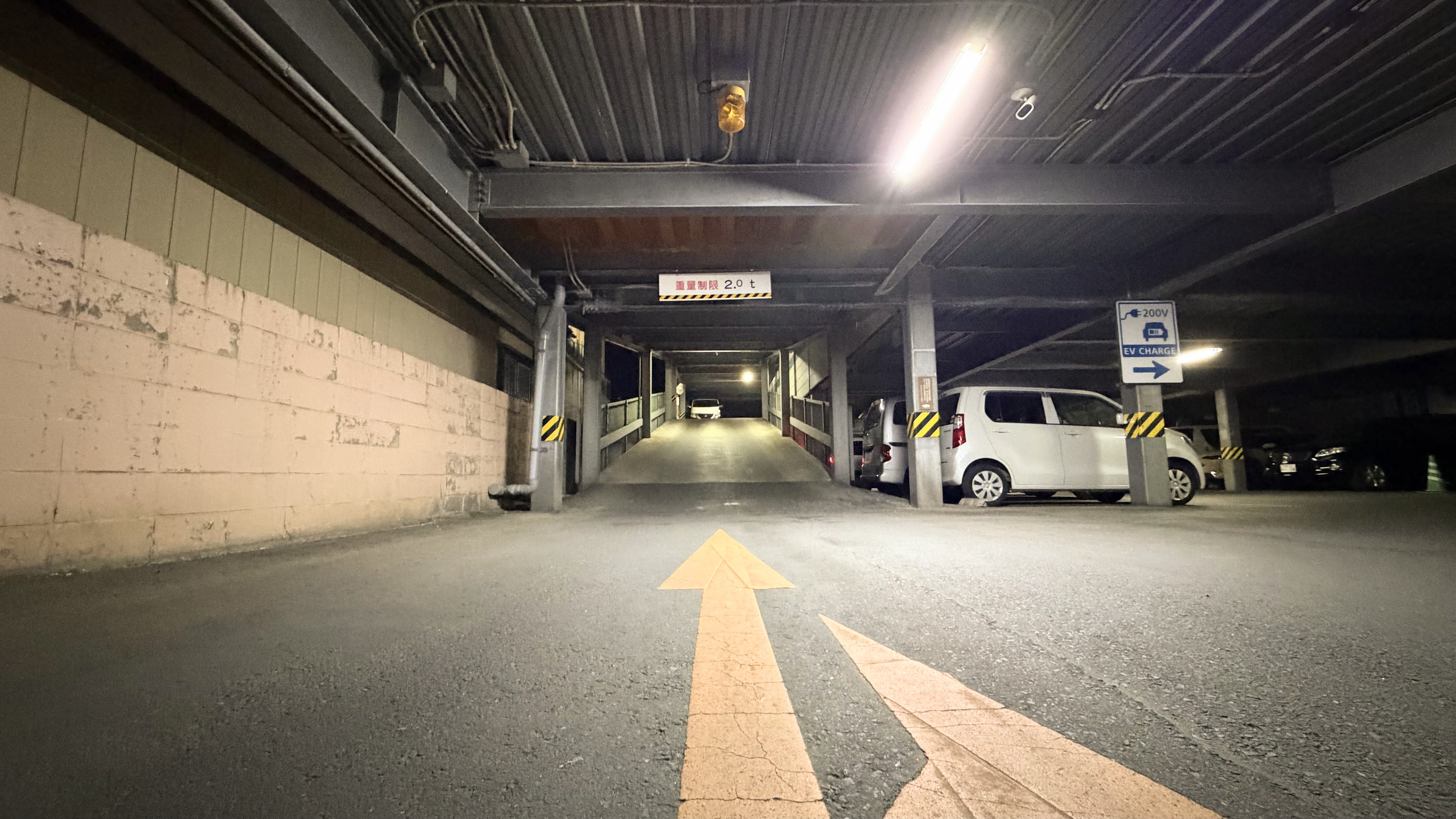 【駐車場】お客様駐車場スロープ