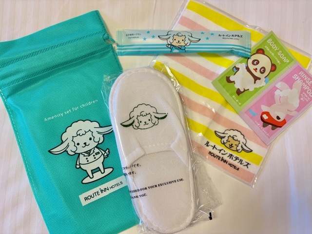 【提供品】お子様用アメニティ