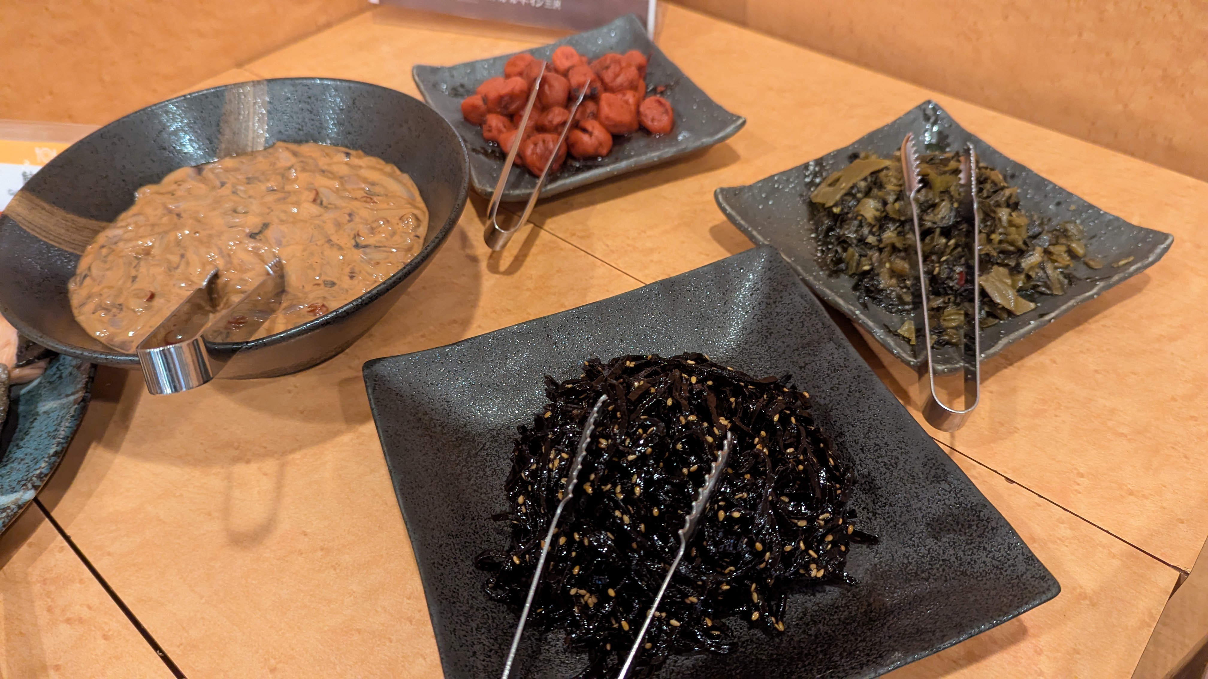 【朝食バイキング】ご飯のお供