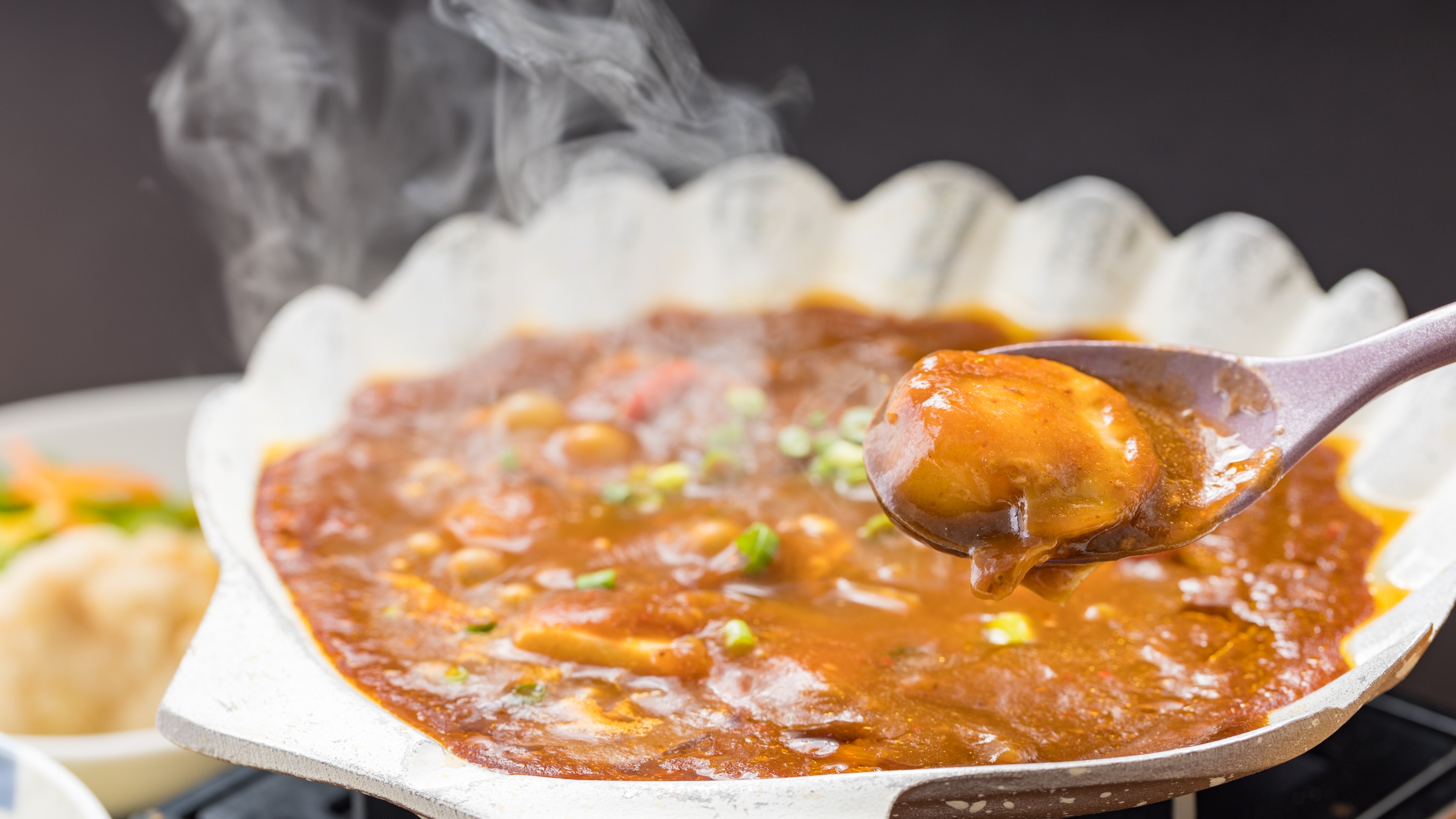 【グルメ・東通村】麻婆ホタテ