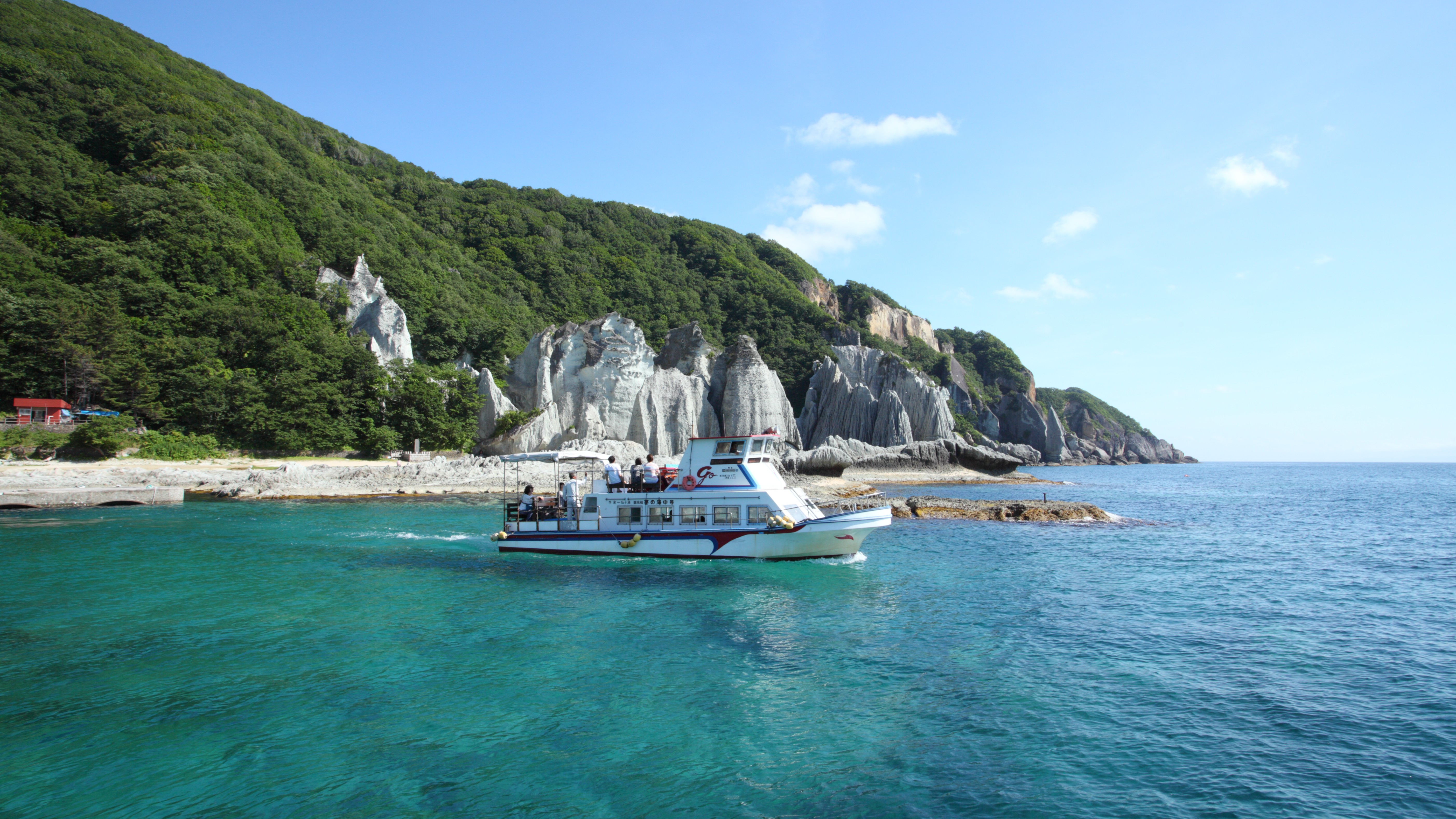 【観光・佐井村】遊覧船「仏ヶ浦観光船」