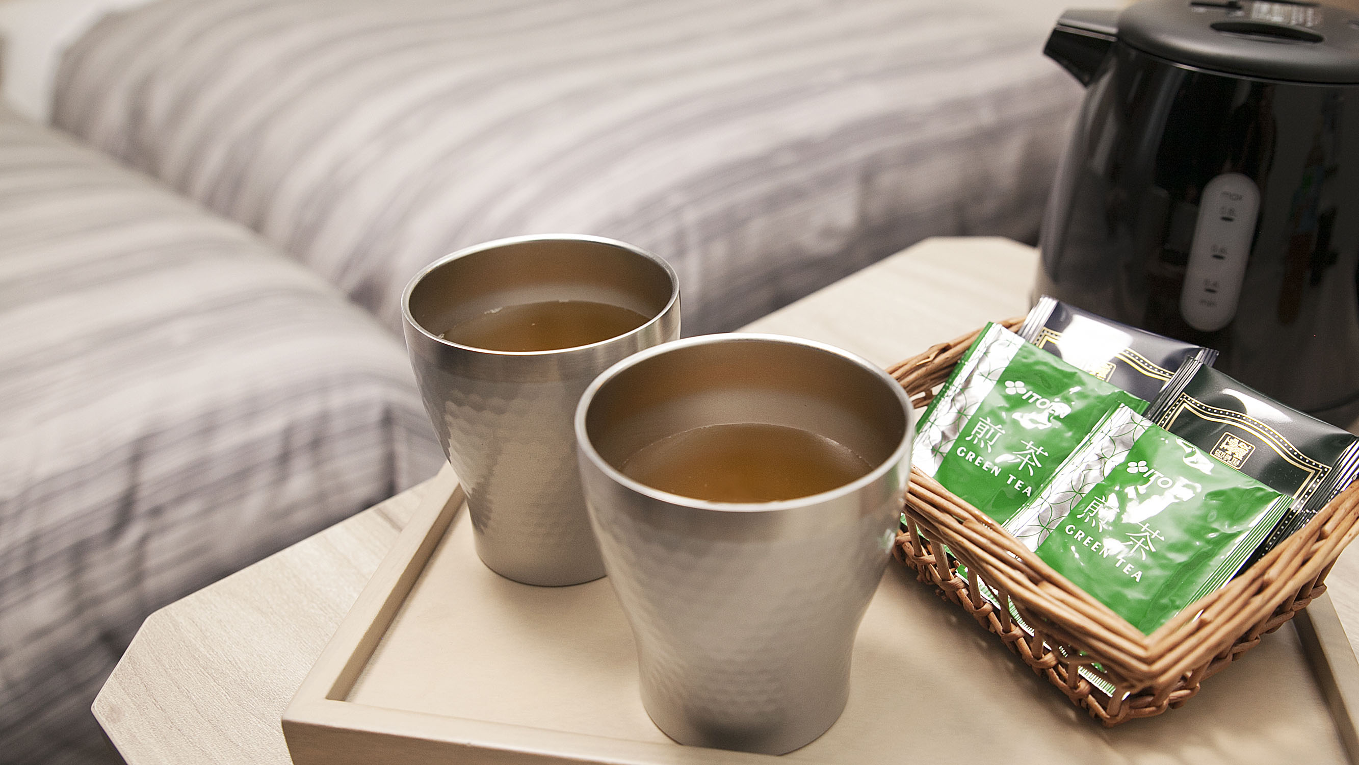 【客室備品】コップ・お茶・紅茶
