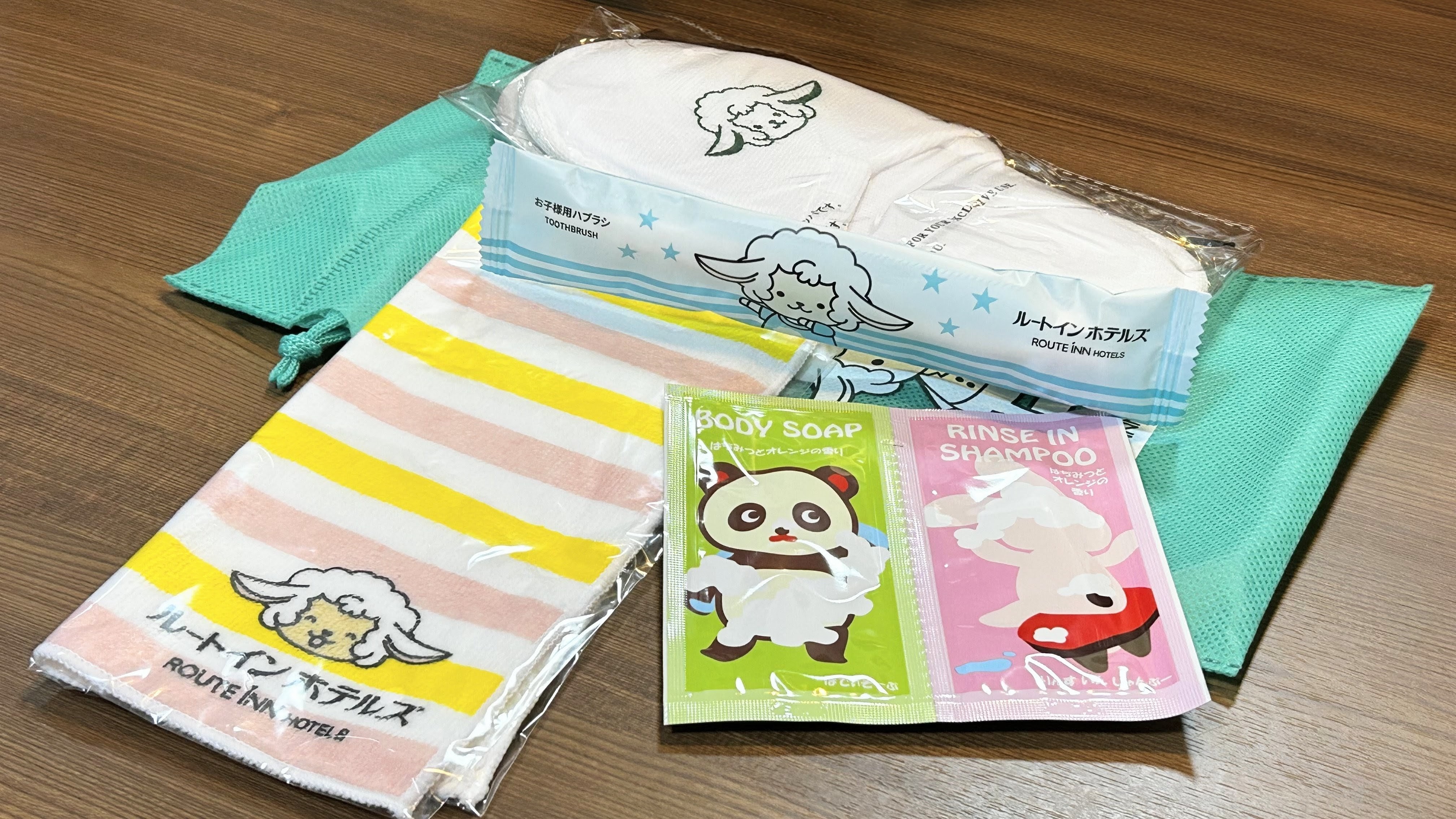 【お子様用アメニティ】