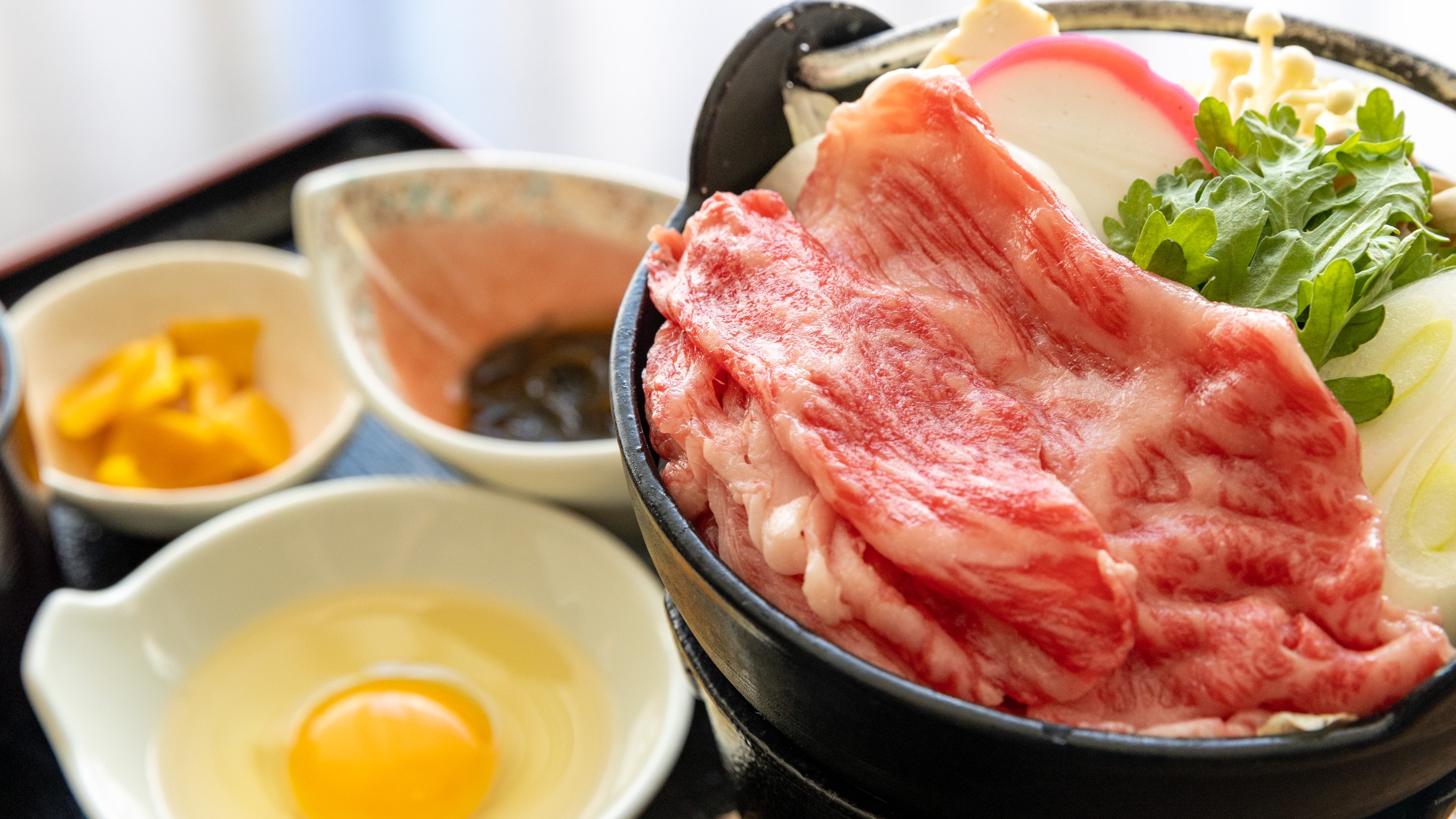 【グルメ・大間町】大間牛すき焼き