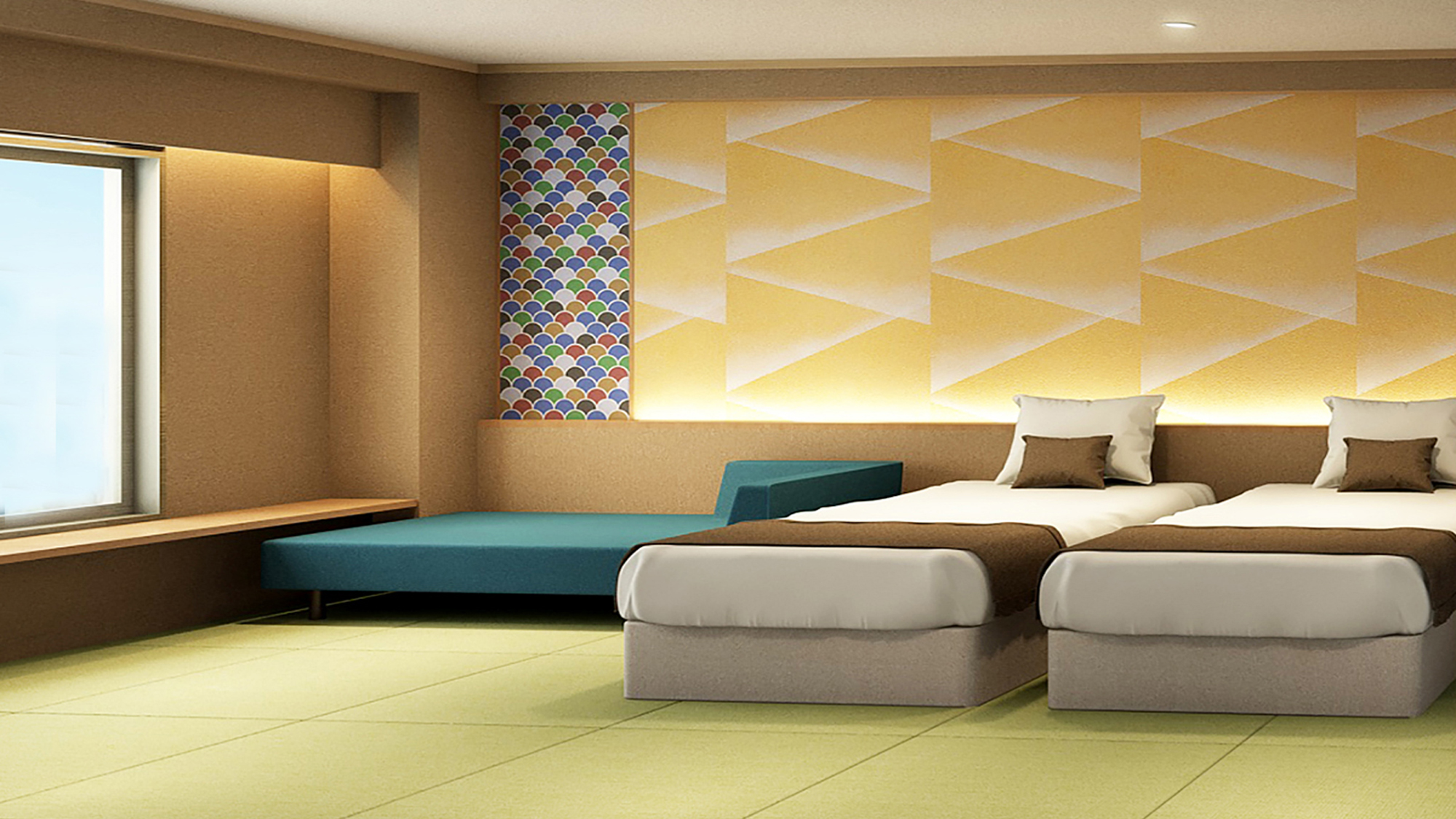 【NEW】ロウリュウサウナ付ジャパニーズルーム３７平米