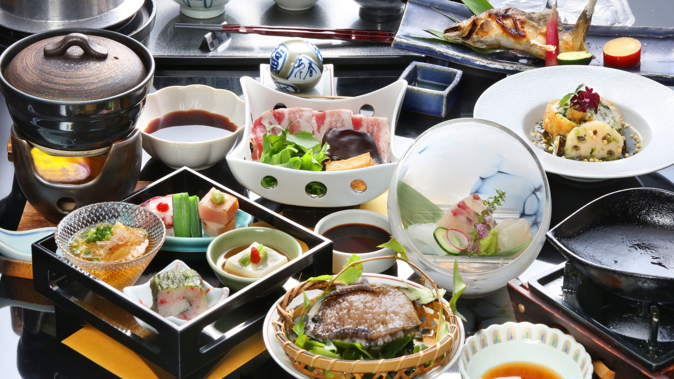 【季節会席＋鮑の踊り焼き】～2026夏のイメージ～