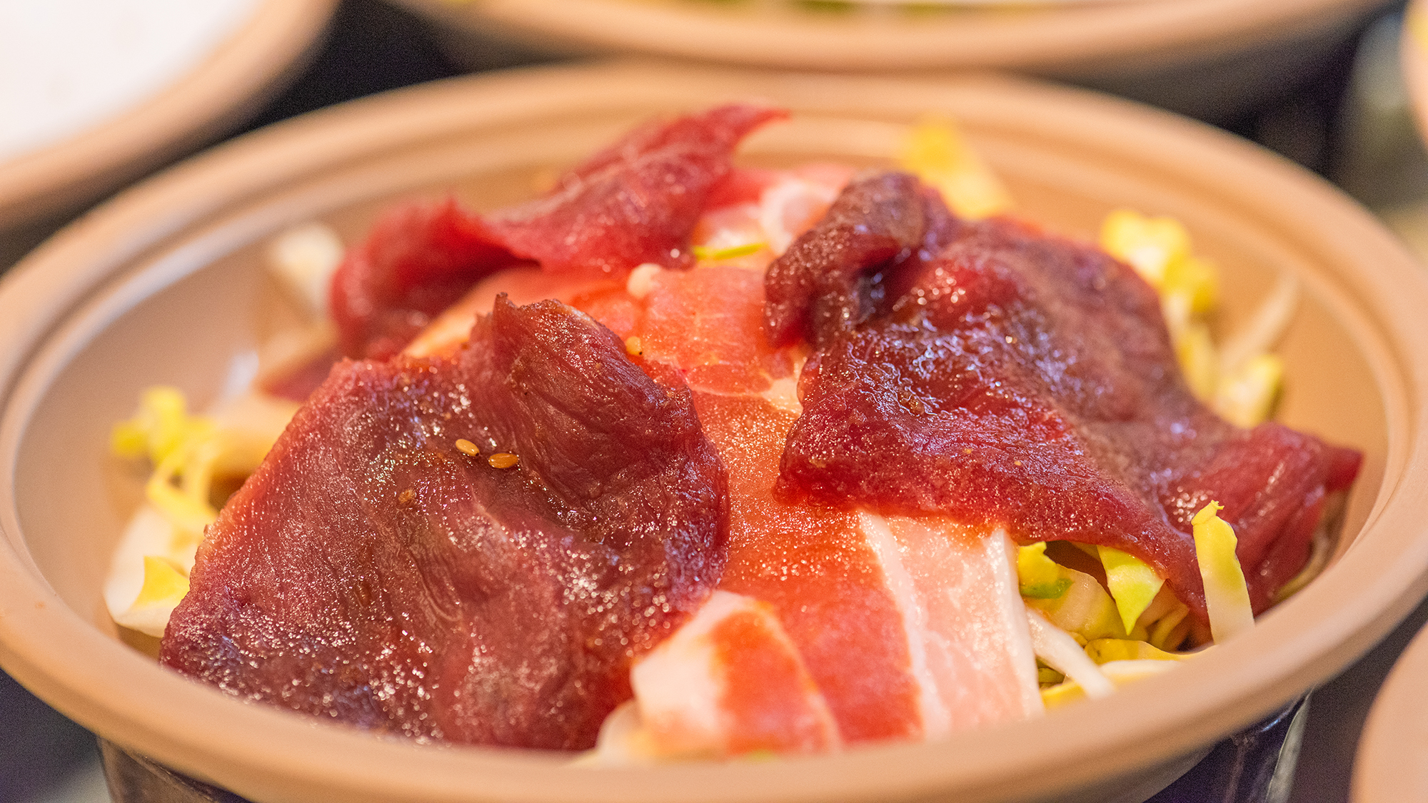 春野菜と桜肉の陶板焼き★3/1～4/26まで