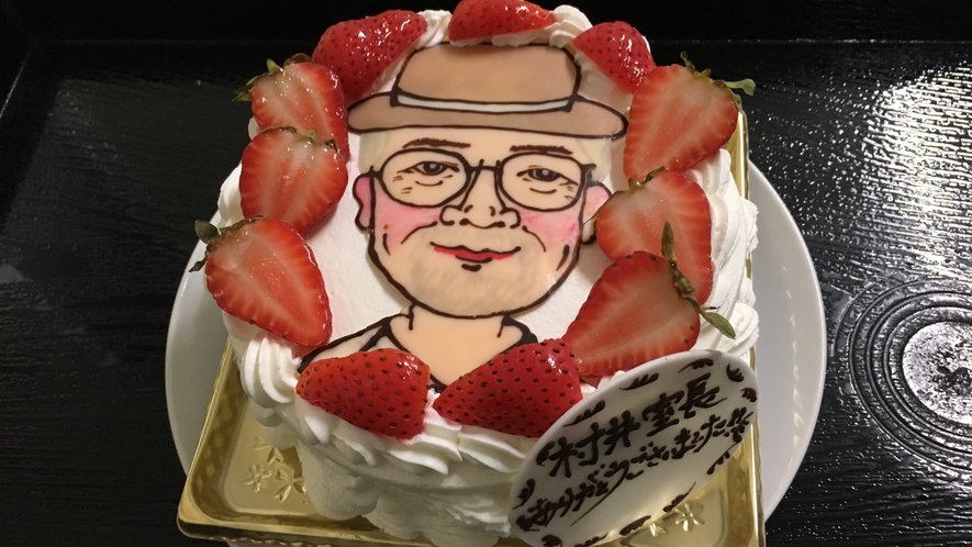 【似顔絵ケーキ】素敵な記念日のサプライズもおまかせあれ♪