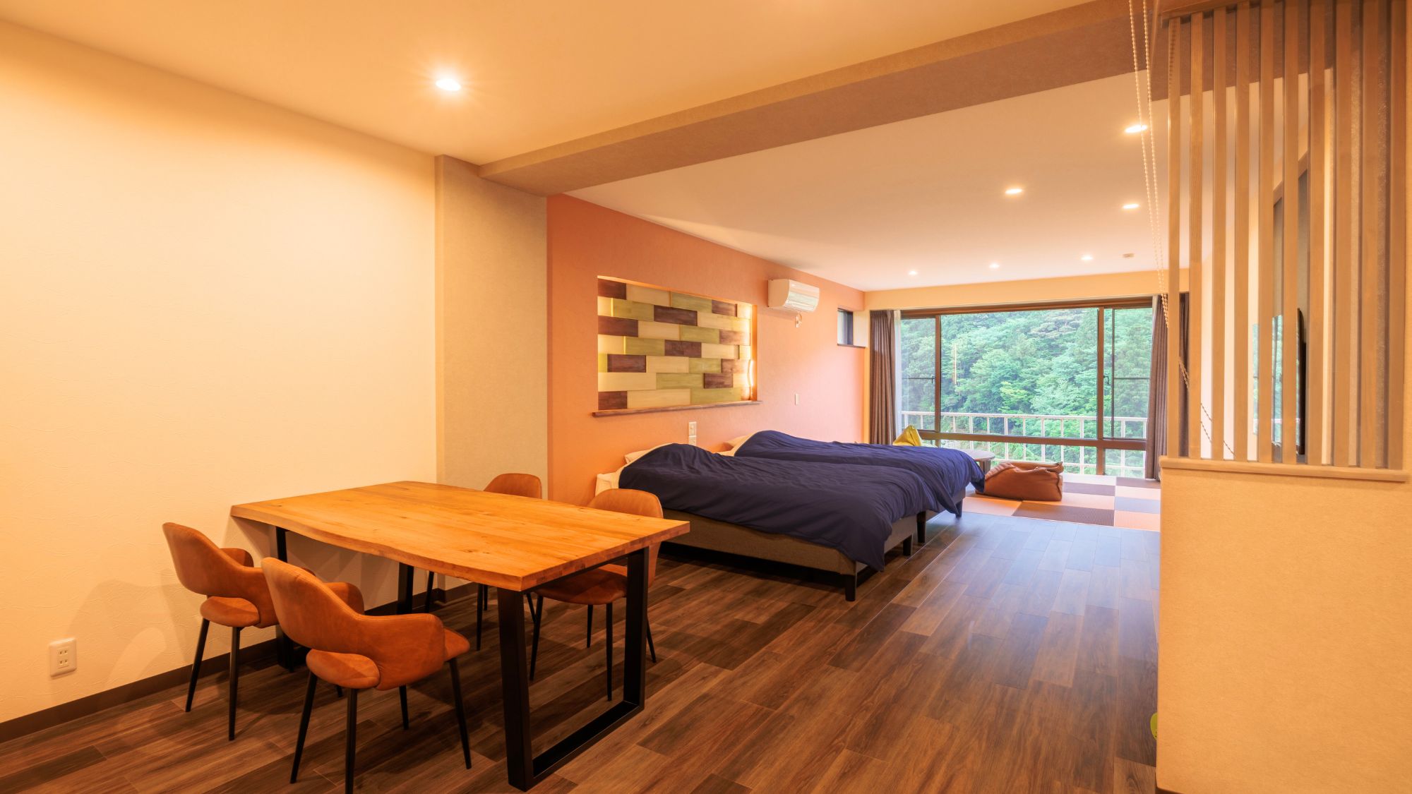 【ファミリールーム「だんらん」】リニューアル新客室。