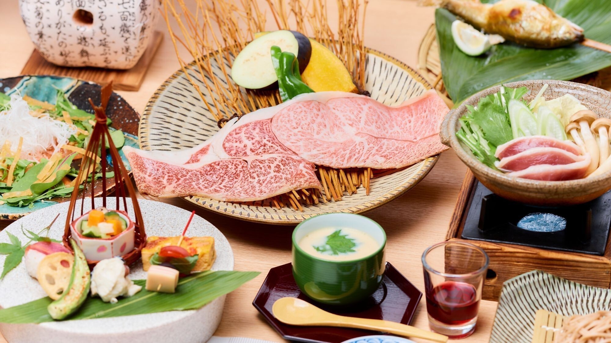 【期間限定】ご家族やお友達同士での会食に♪　　〜日帰り温泉＋夕食付プラン【梅会席コース】〜