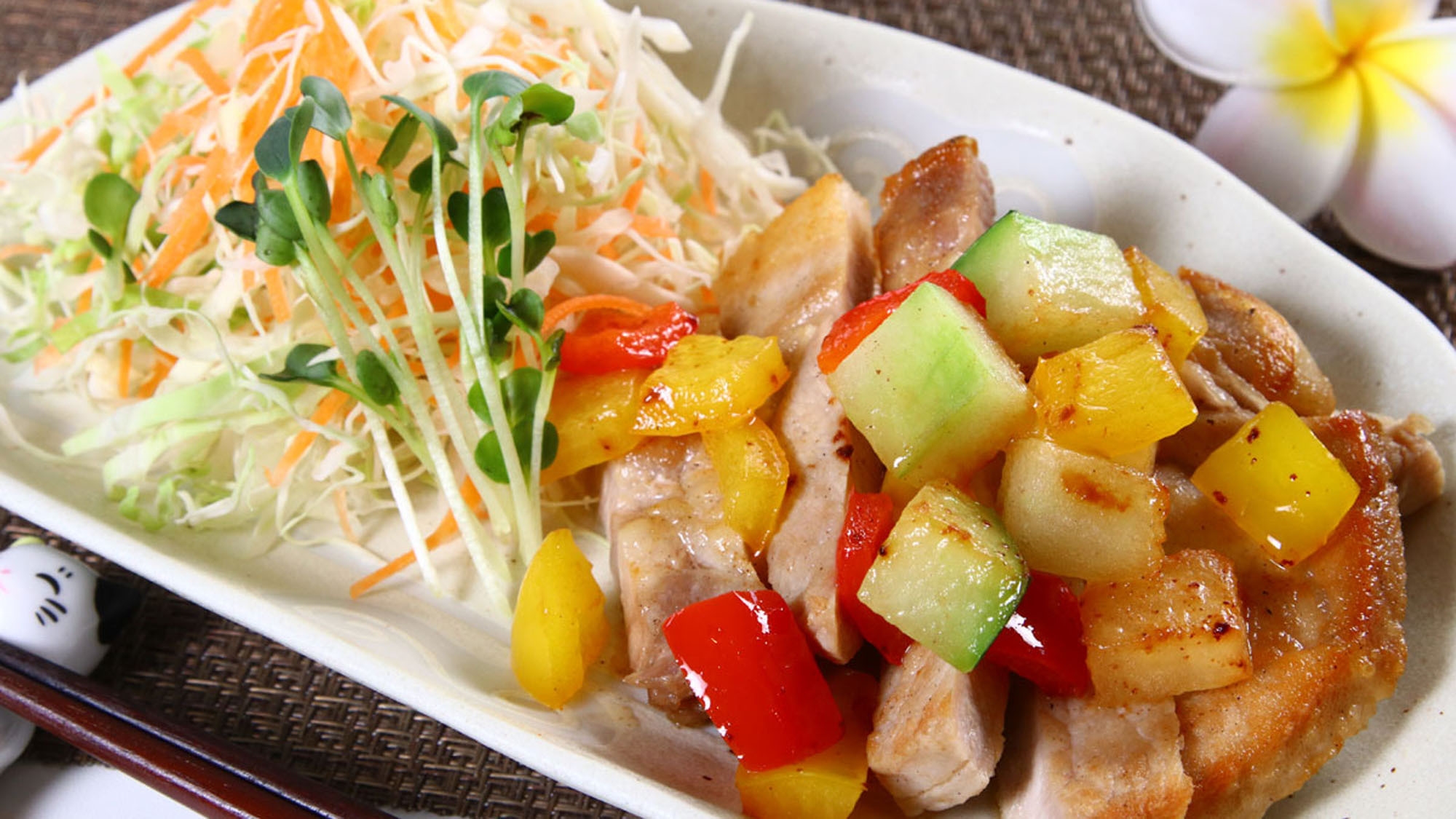 【 カフェで夕ごはん 】夜は隣接あーりおーるカフェへ♪[2食付]