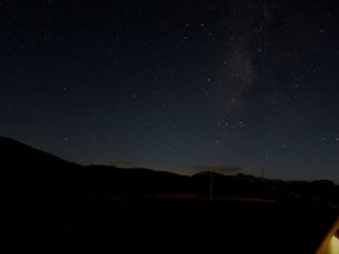 満天の星空