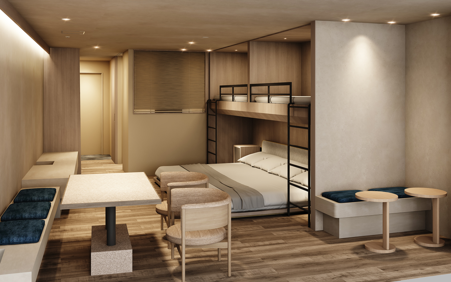 【2026年3月リニューアル】オーシャンビューフォースルーム／43平米（禁煙）