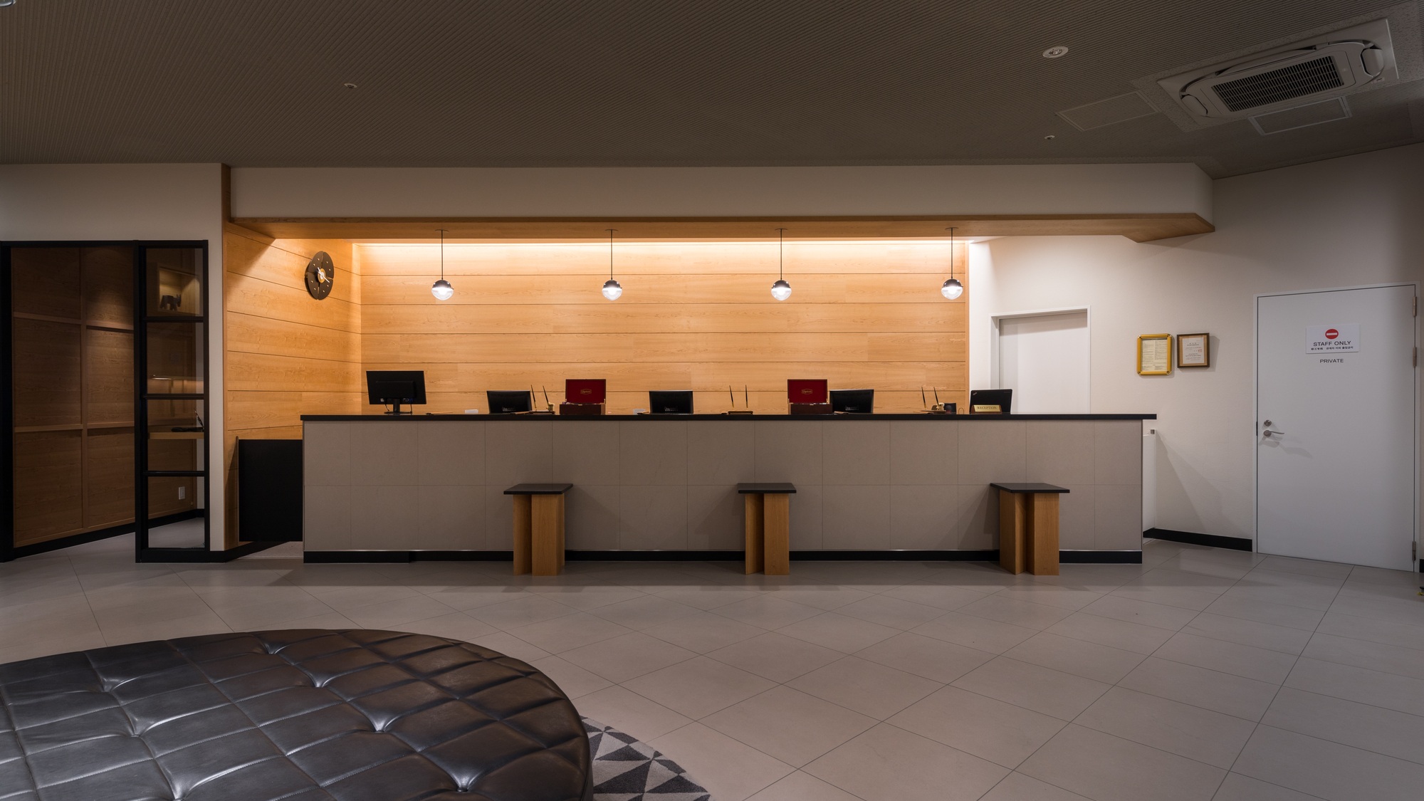 フロントは24時間対応