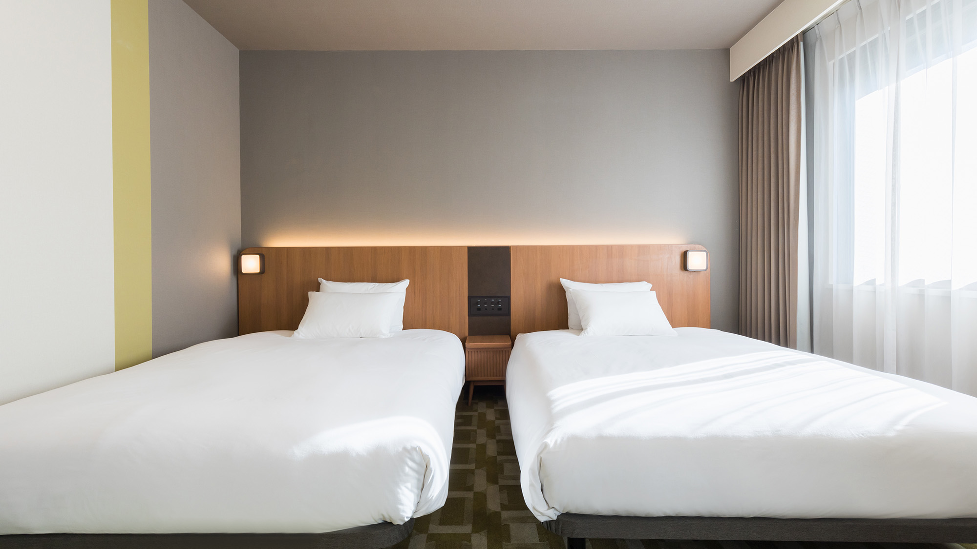 【客室】デラックスツイン(ユニバーサル対応)