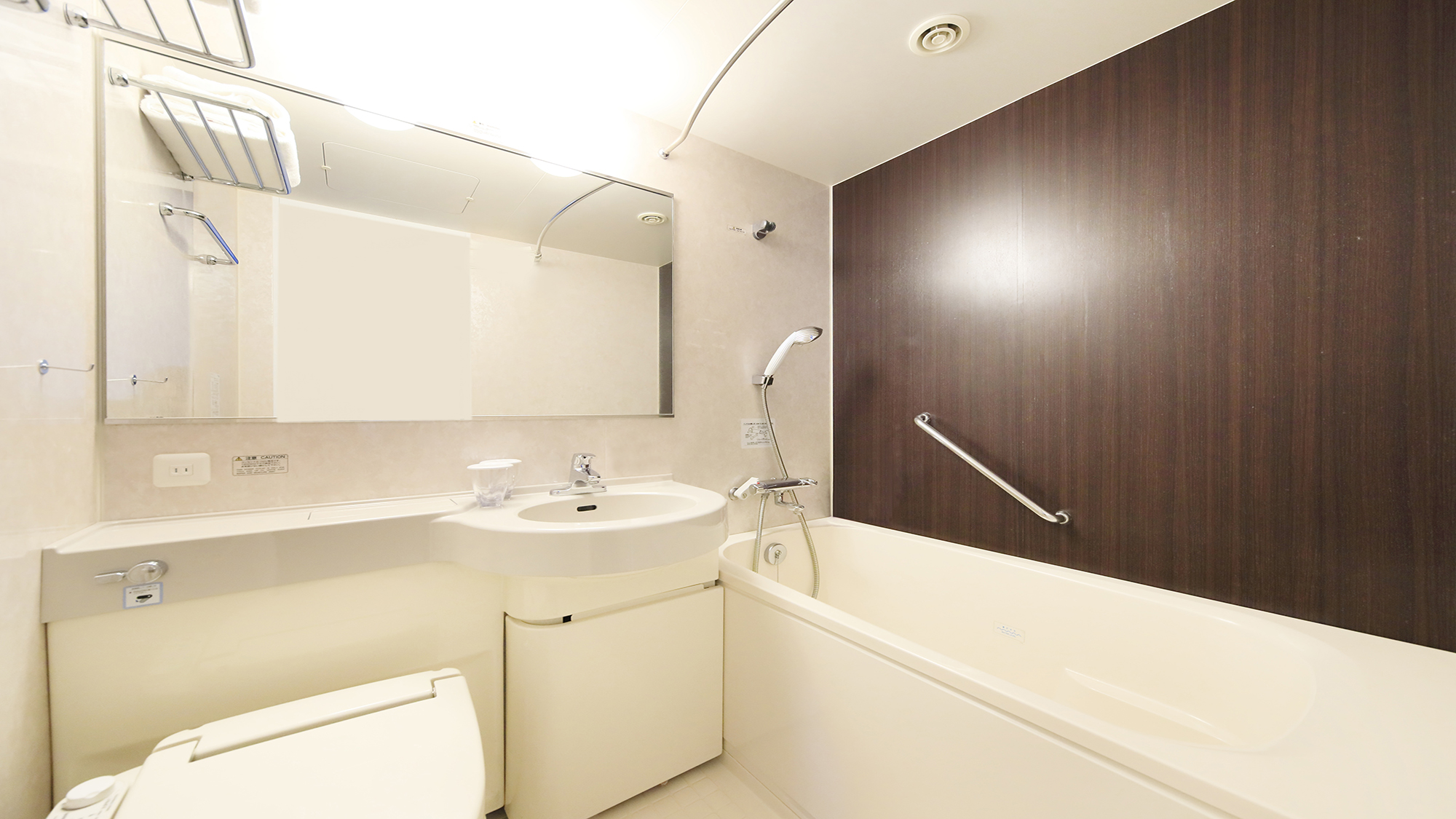 【バスルーム】デラックスダブルルーム