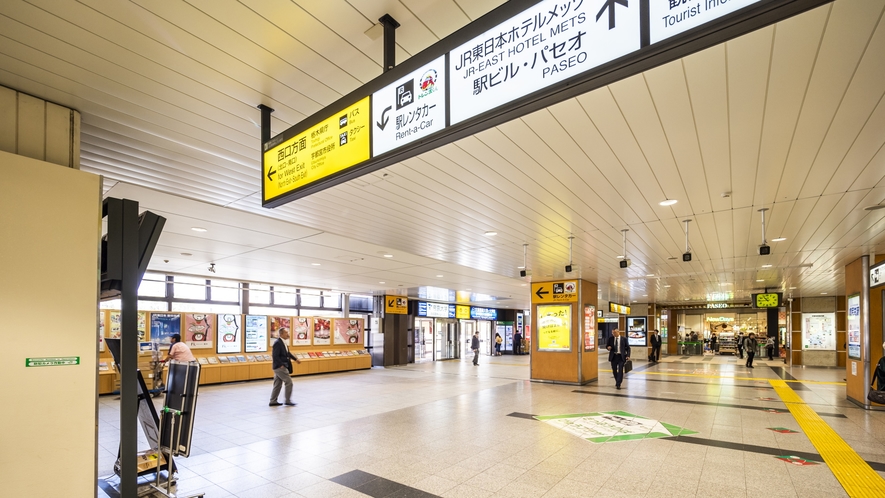 JR宇都宮駅　新幹線･在来線改札