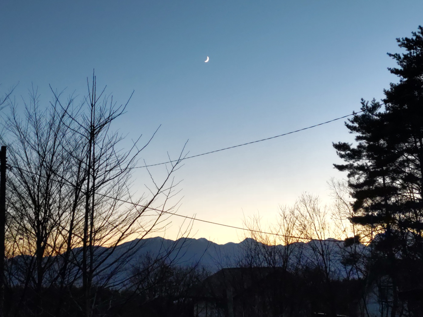夕刻の風景