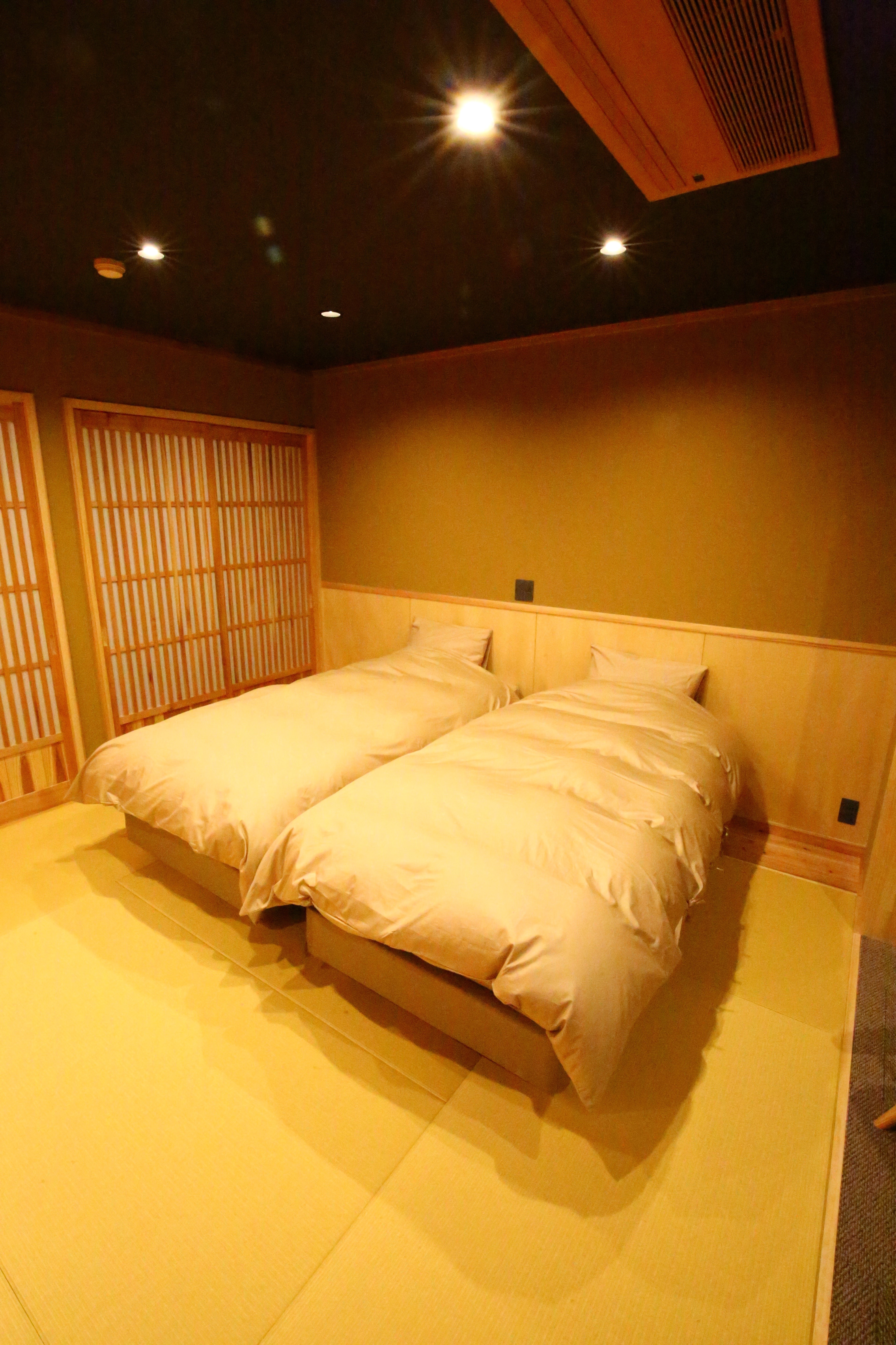 和風ツインベッドルーム：畳敷き【禁煙室】