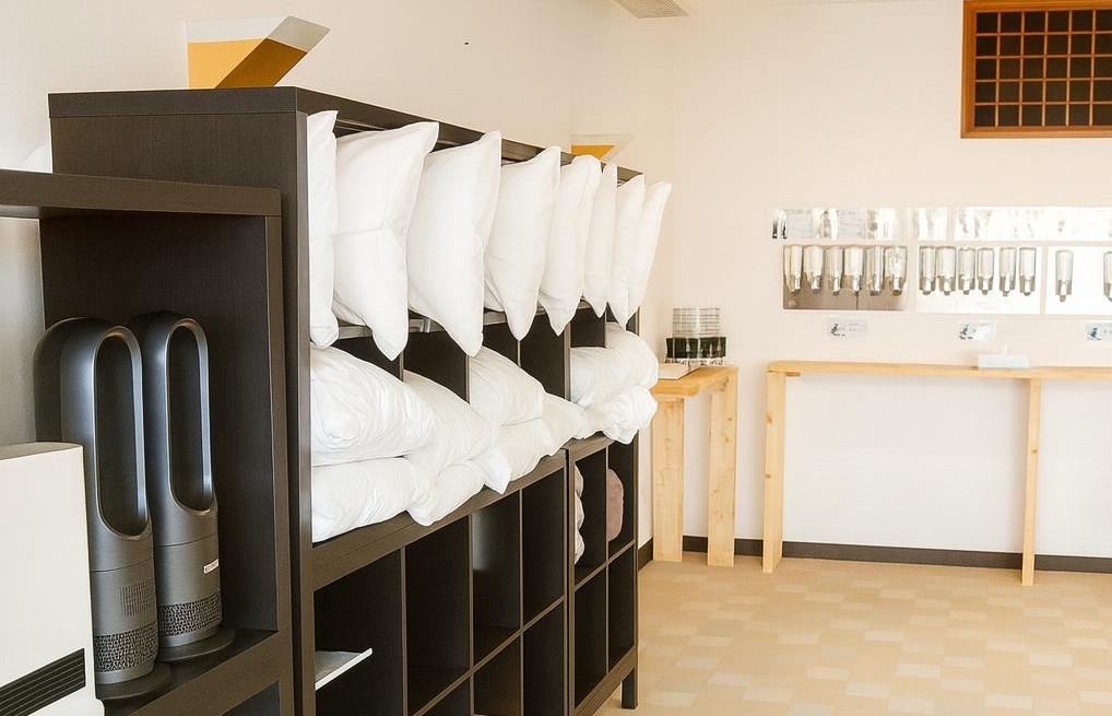 ゲストラウンジ(貸出コーナー)