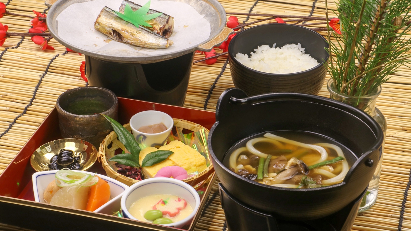 【朝食付】炊き立ての南魚沼産コシヒカリと色鮮やかな和食膳■22時までチェックインOK◎