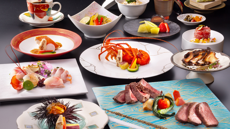 【少量で満たされる贅沢】美食を楽しむ大人の休日｜フレンチ懐石×グラスシャンパン付