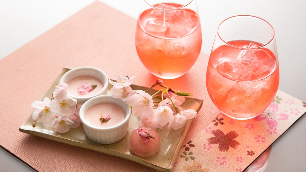 【早割30】お一人1，000円OFF★河津桜とお花見温泉。桜スイーツ×桜カクテルと桜尽くしの休日