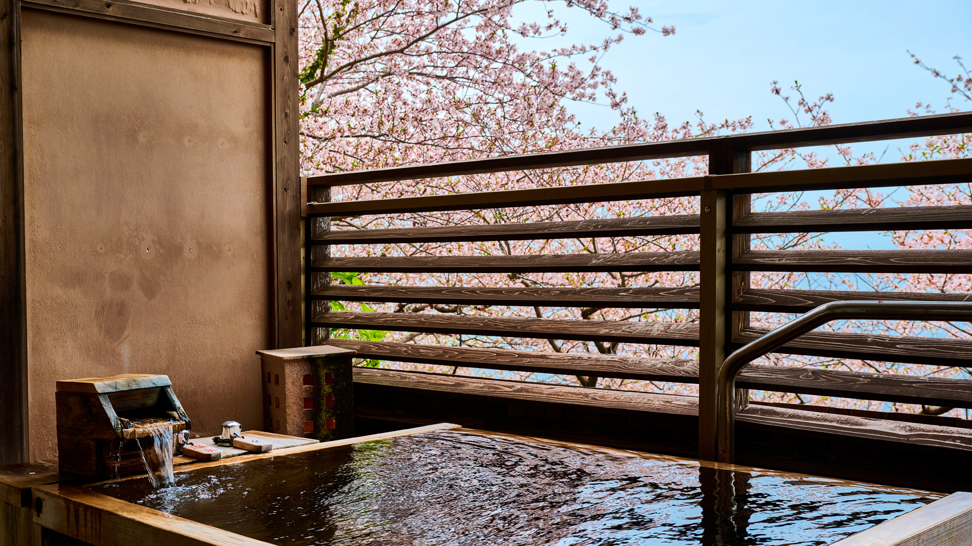 一間テラス露天風呂付き客室【白蘭】