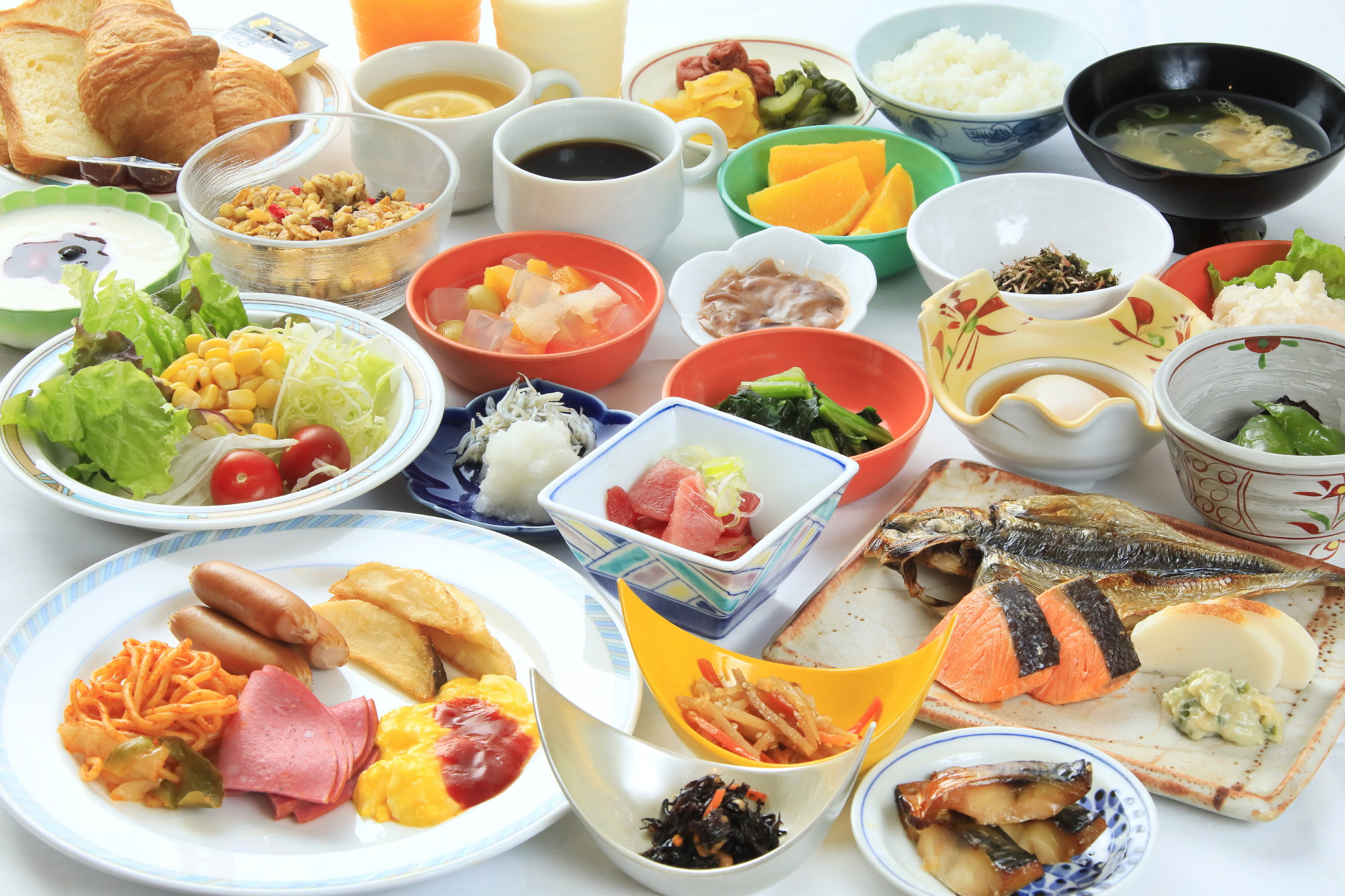 ＜朝食＞和洋バイキング