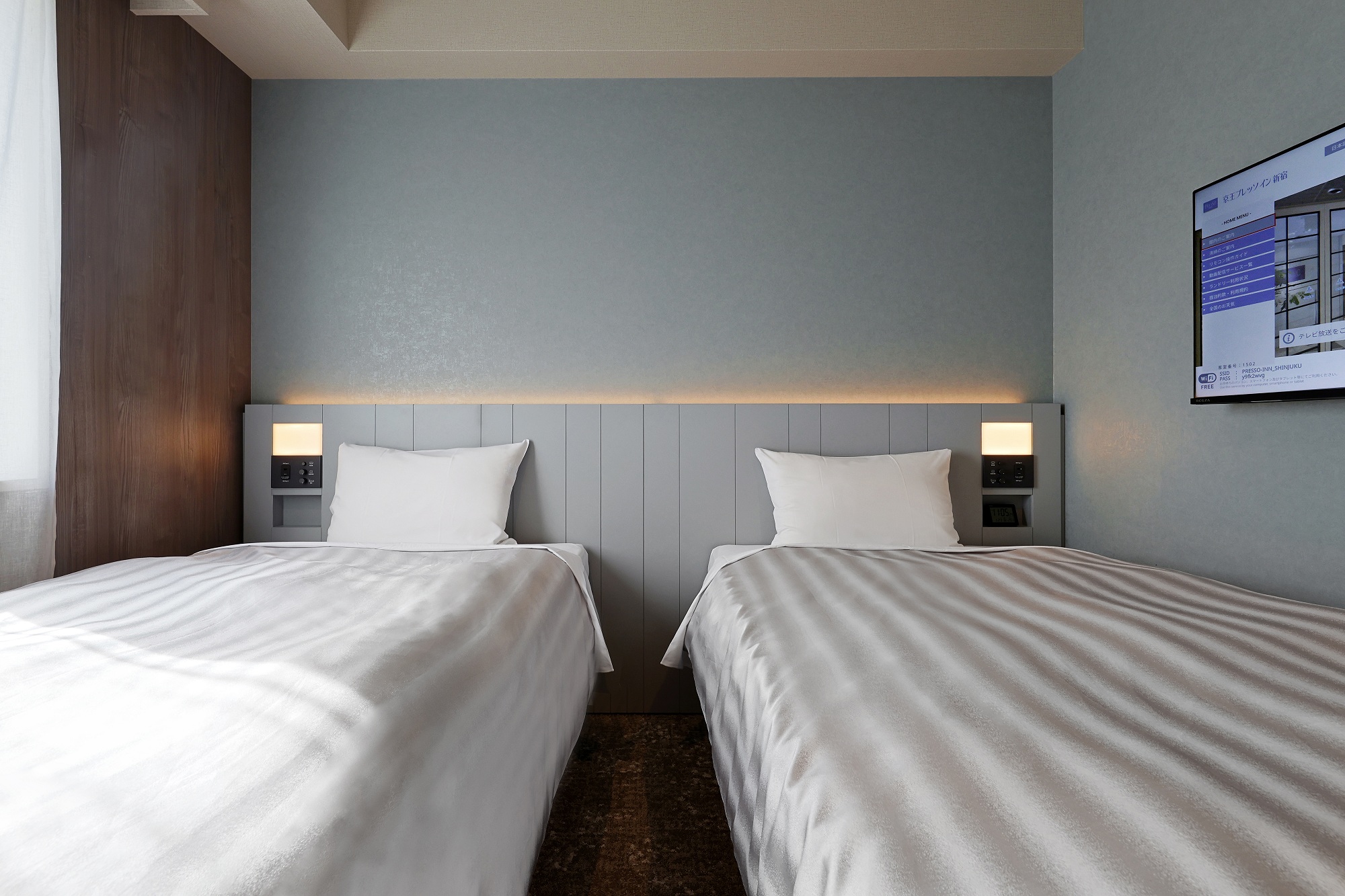 リニューアルツインルーム【禁煙｜15㎡】