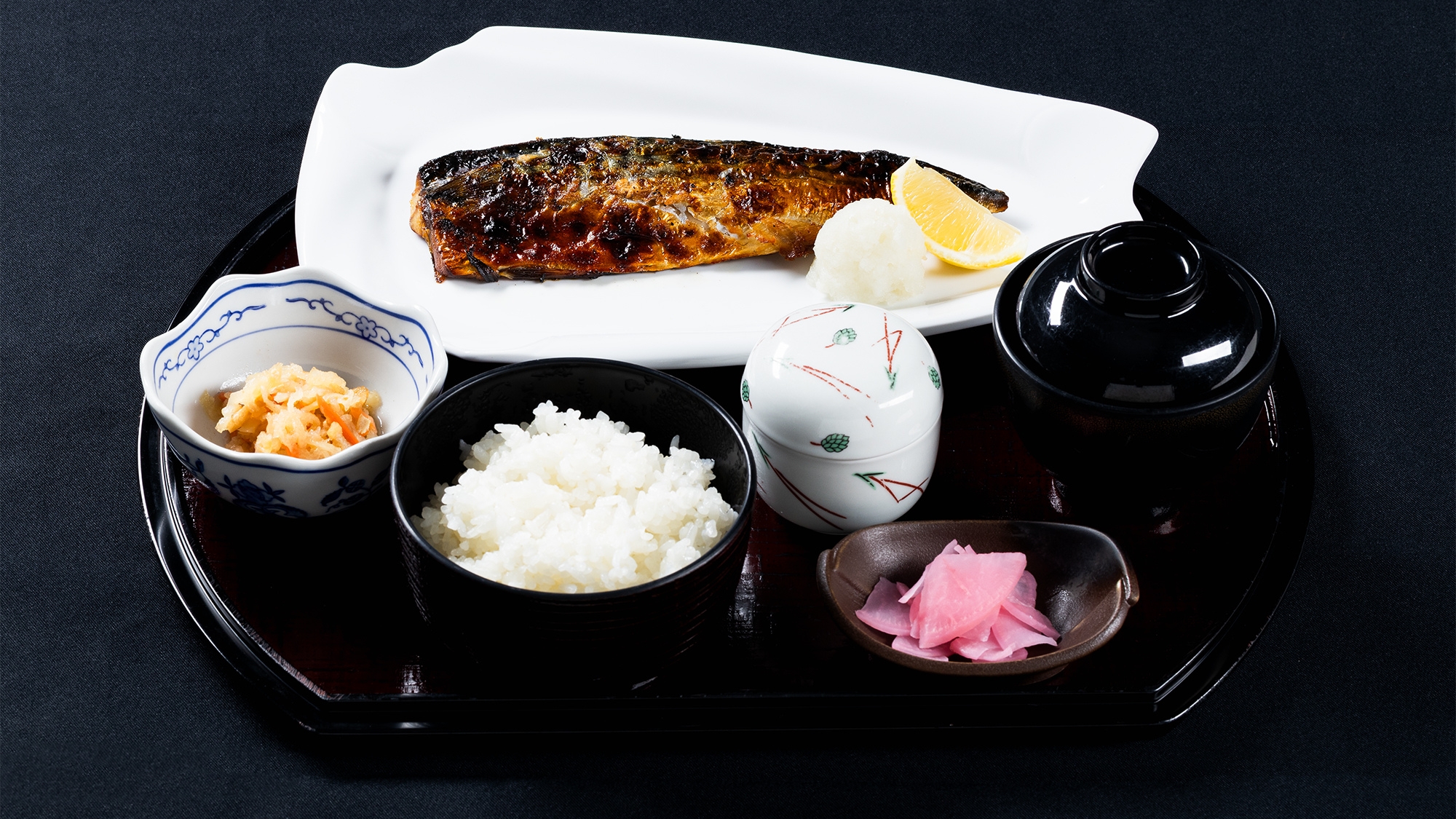 鯖糀漬け焼定食