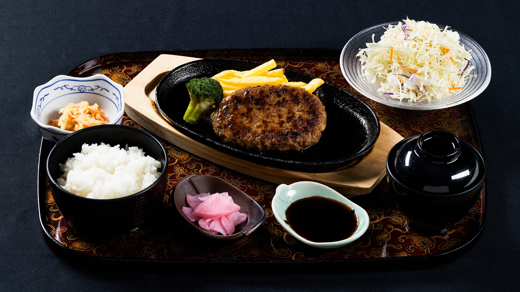 ハンバーグ定食