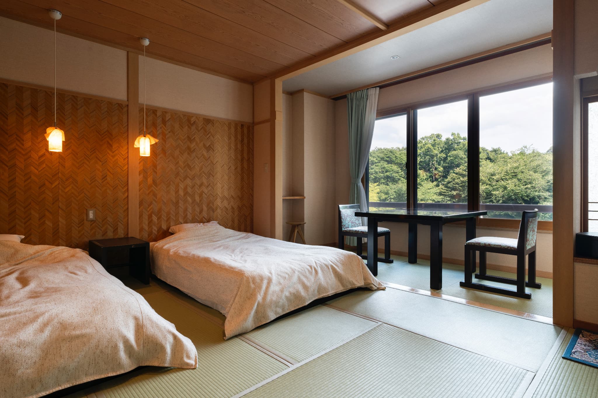 和モダン【和室10畳/ツインベッド】